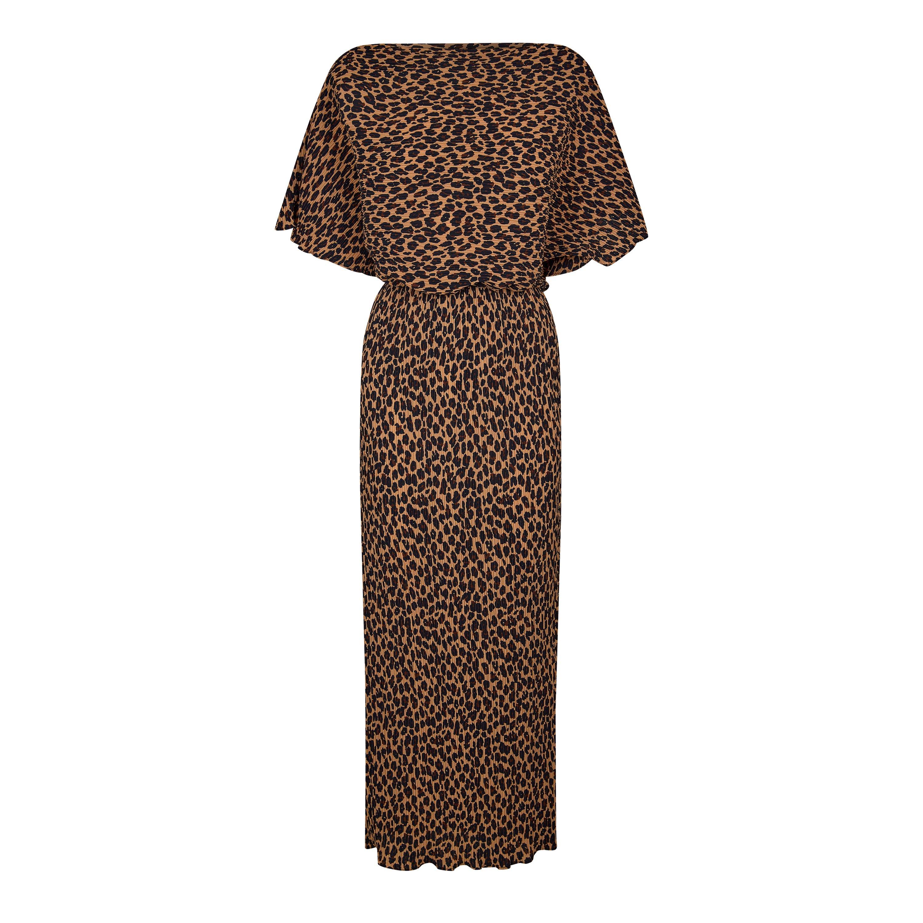 Never Fully Dressed Women's Tilly Maxi Dress - Leopard - 12 (M)