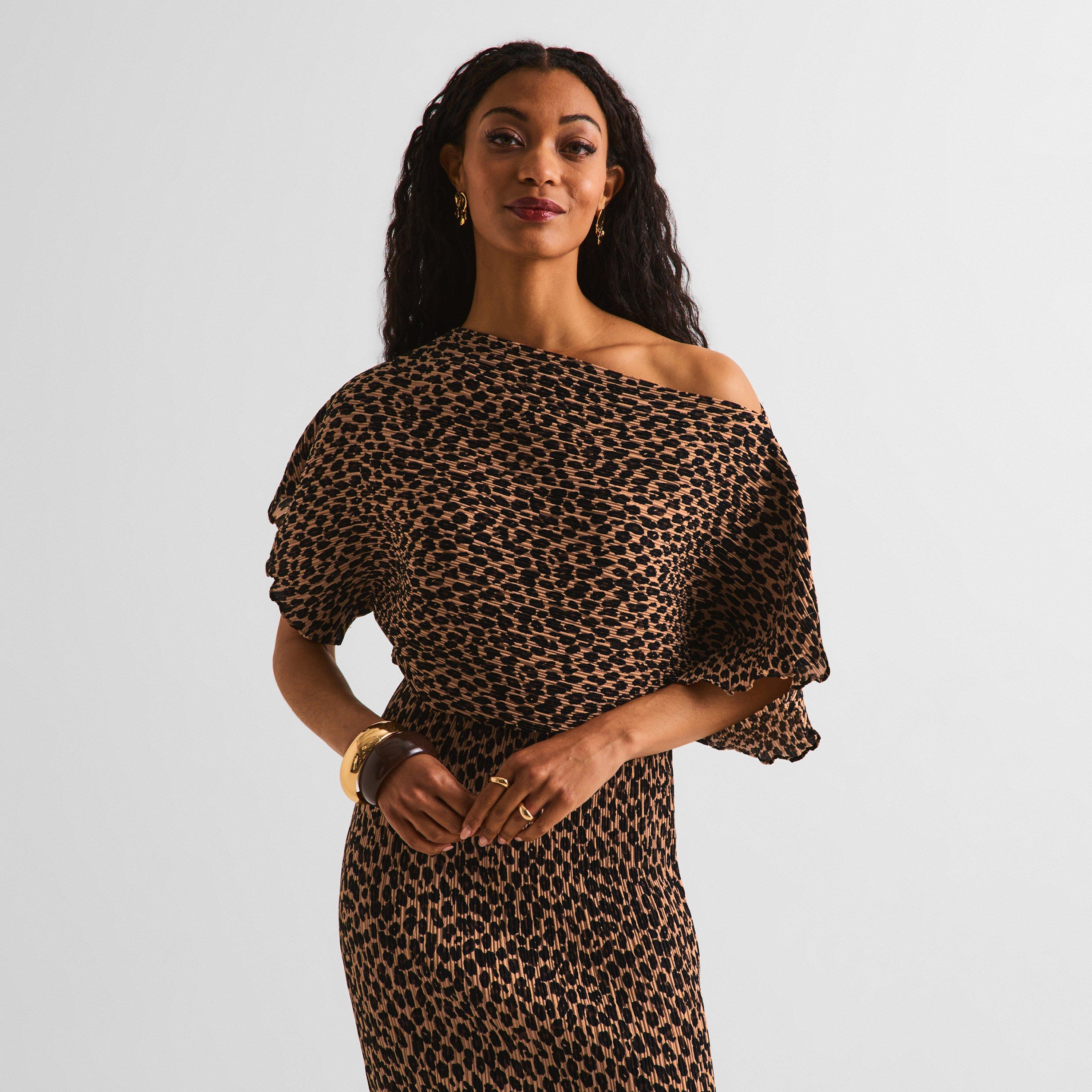 Leopard - Never Fully Dressed - Women's Tilly Maxi Dress - 3