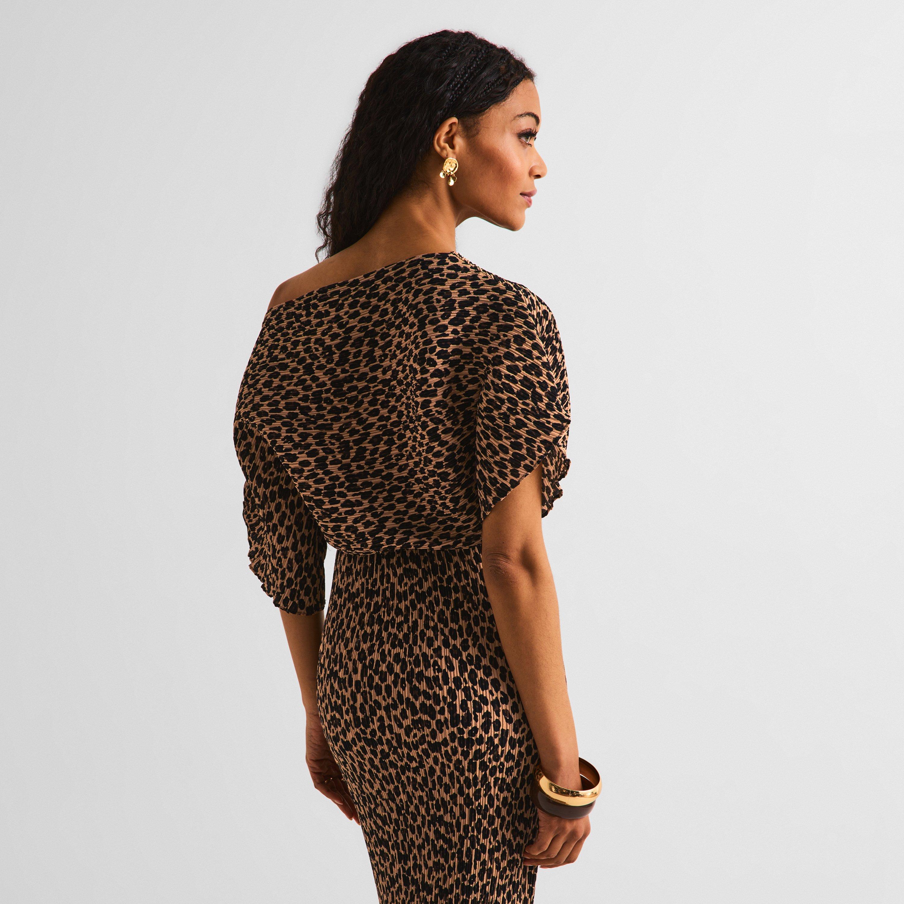 Leopard - Never Fully Dressed - Women's Tilly Maxi Dress - 4