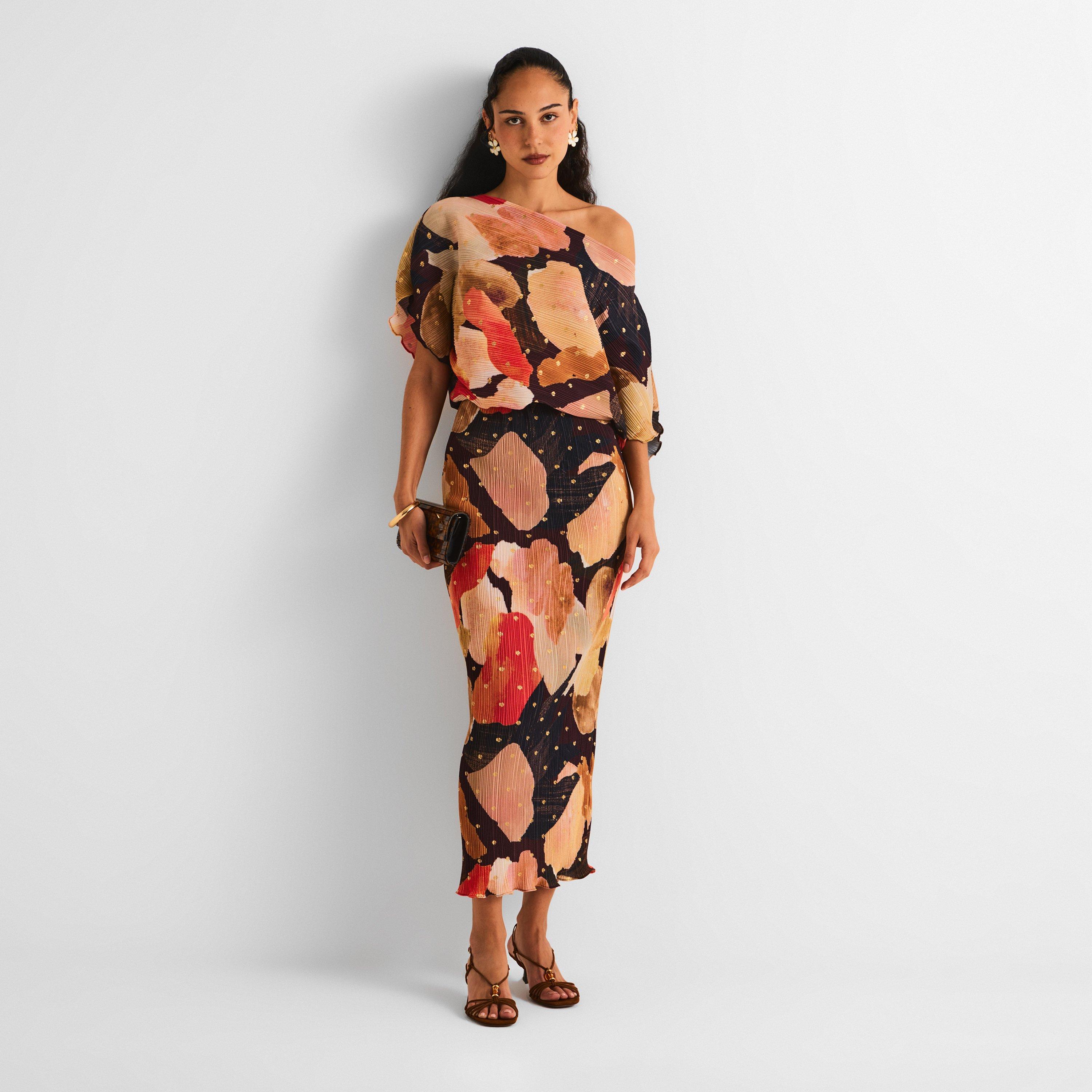 Choc Abstrct - Never Fully Dressed - Women's Tilly Maxi Dress - 6