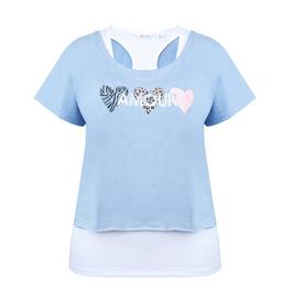 Miso Double Layer T-Shirt Womens