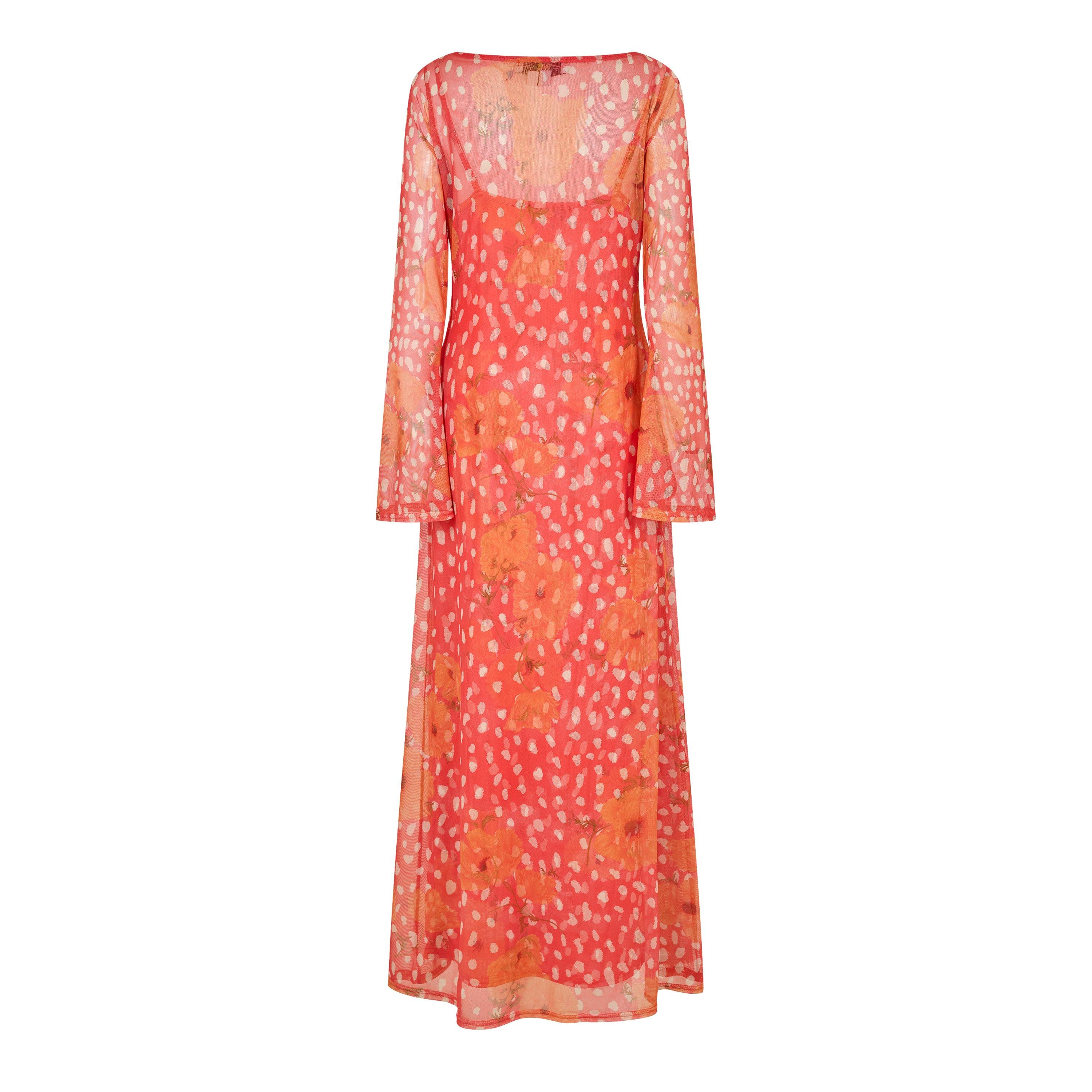 Coral - Never Fully Dressed - Women's Long Maxi Dress - 2