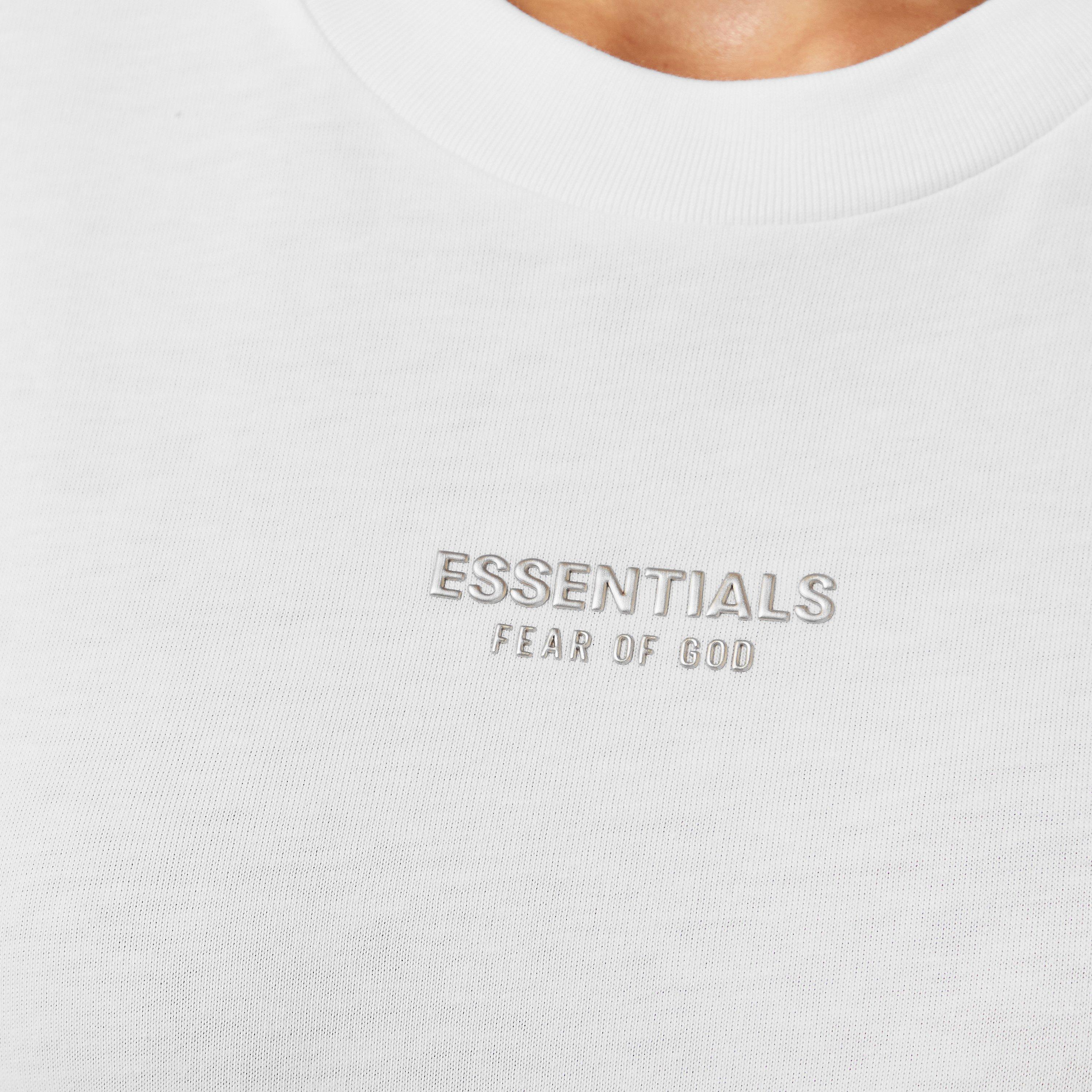 Cloud White - Fear Of God Essentials - Women's Classic Regular Fit T-Shirt - 5