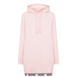 Moschino Hooded Sweatshirt Dress