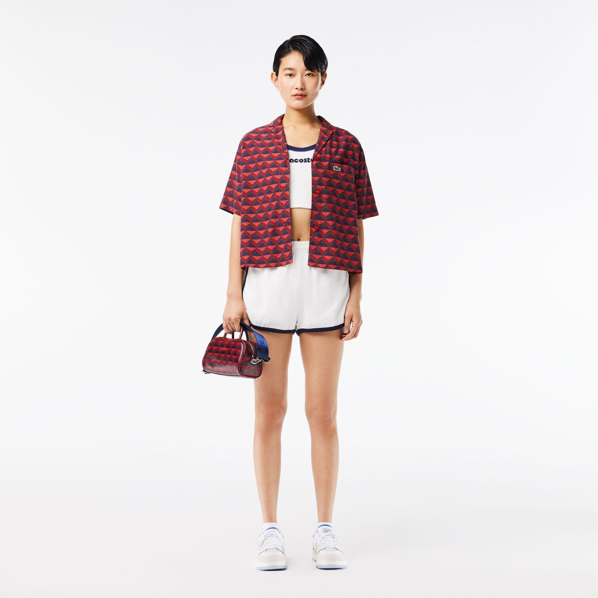 Penumbra - Lacoste - Women's Short-Sleeve Patterned Shirt - 6