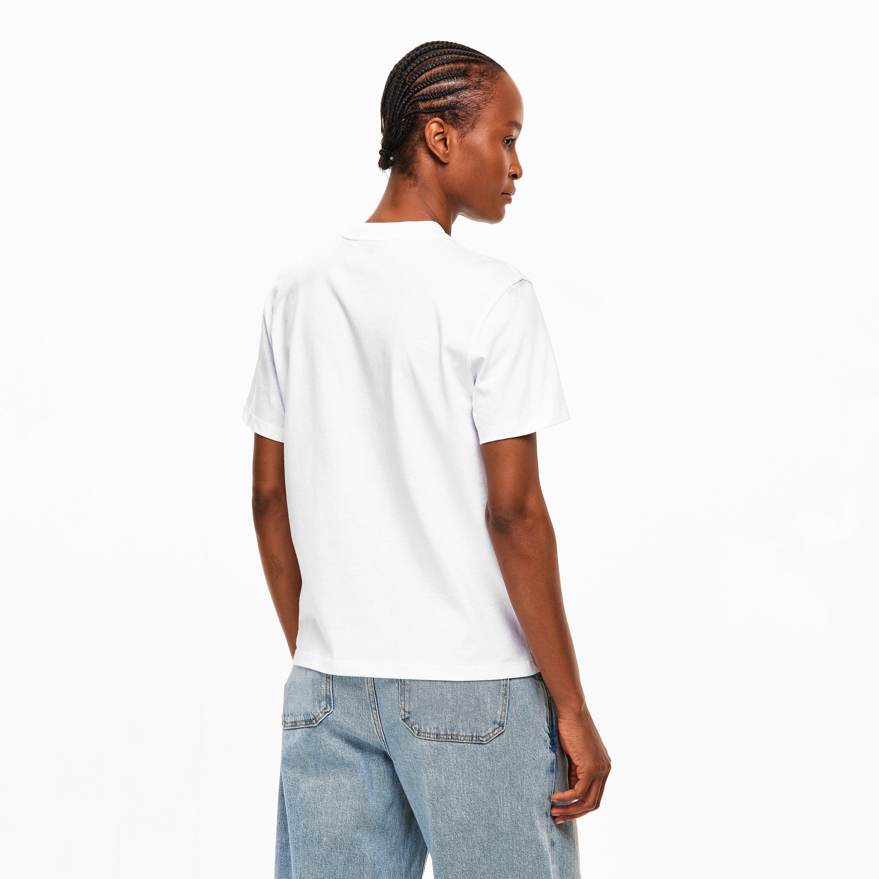 White - Ami Paris - Women's Heart T-Shirt - 4