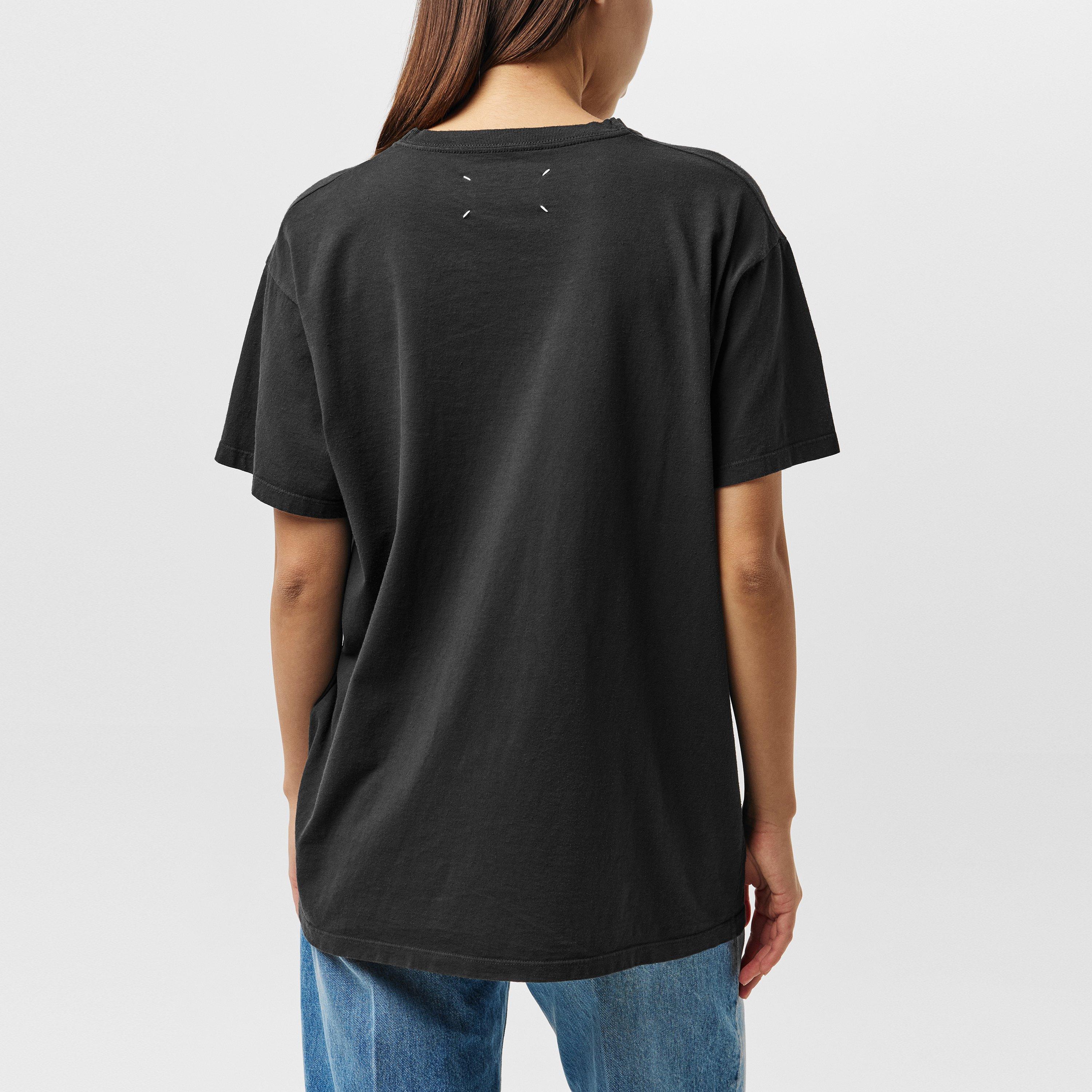 Washed black - Maison Margiela - Numeric Oversized T-Shirt - 4