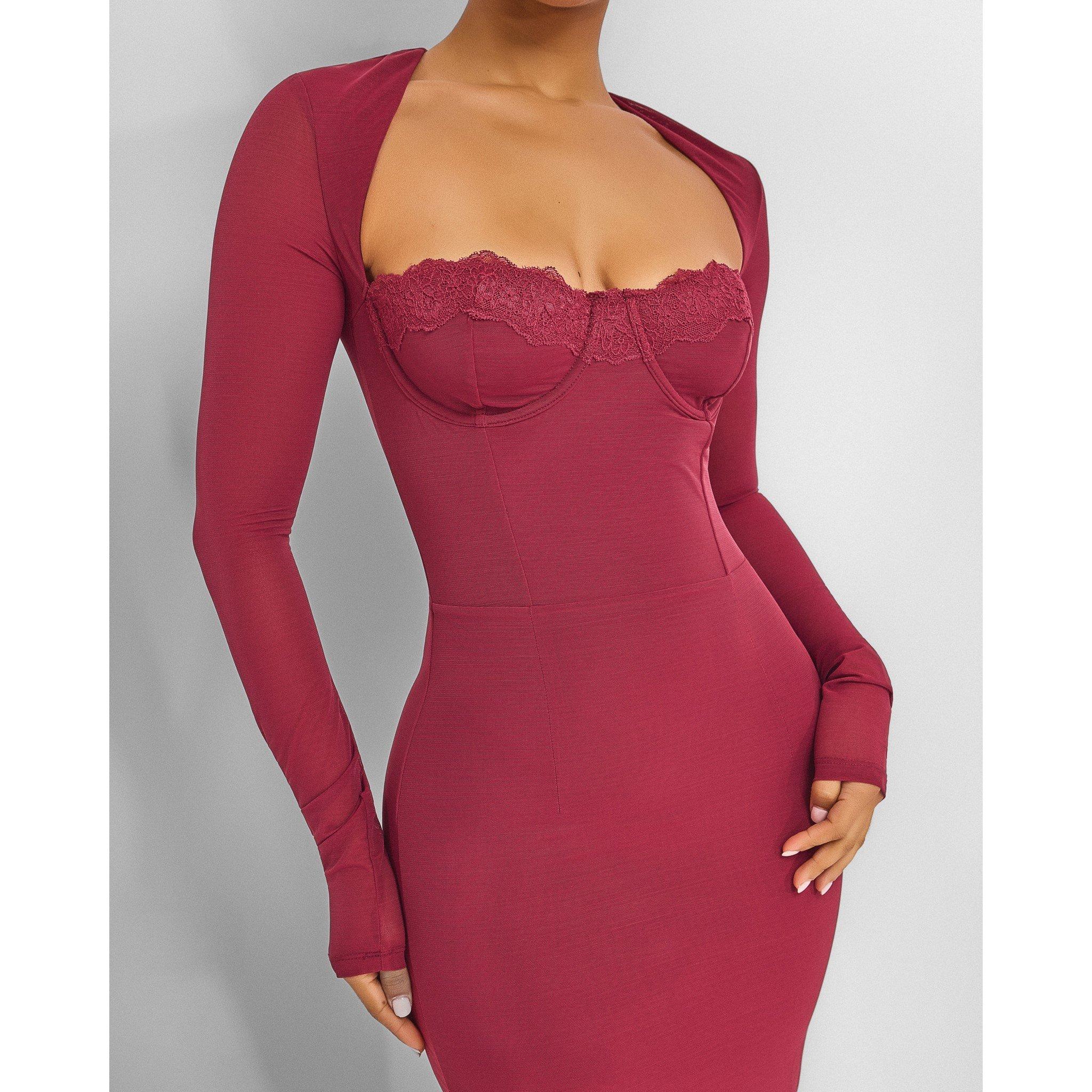 Red - Mars The Label - MTL Bij Maxi Dress Ld61 - 4