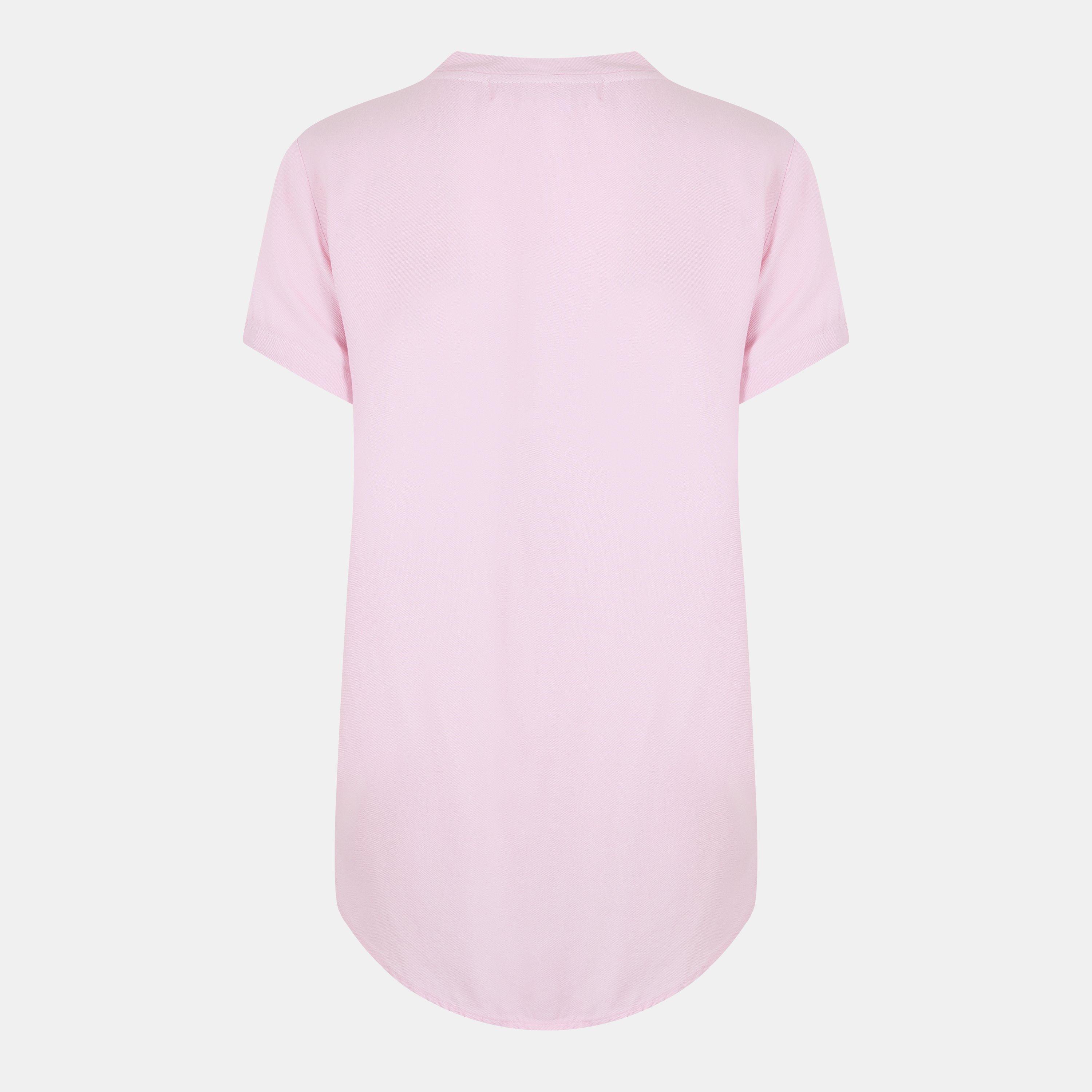Rose Petal - Bella Dahl - Women's V Neck T-Shirt - 2