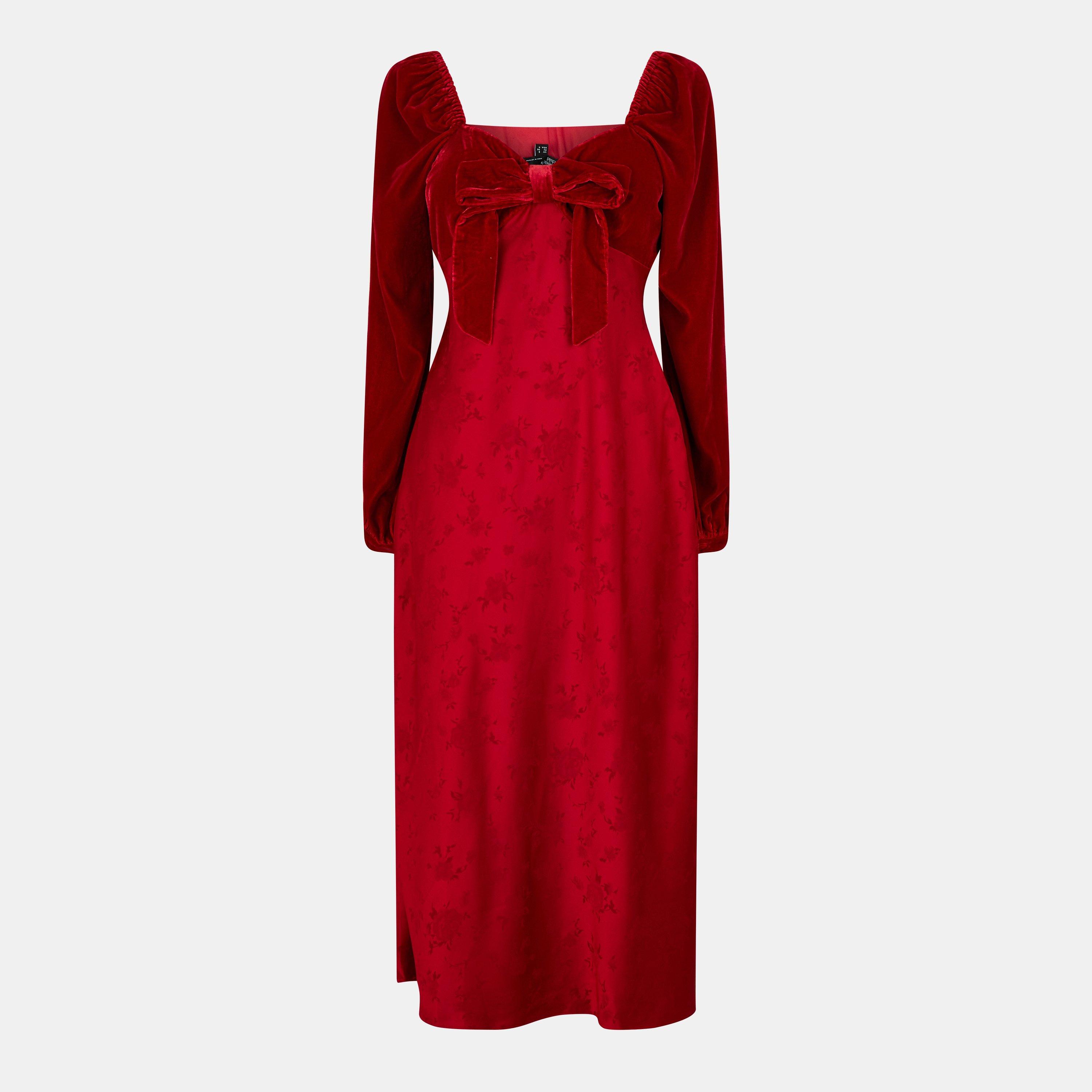 Red - Nobodys Child - Women's Vicky Mini Dress - 1