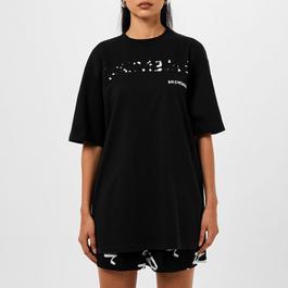 Balenciaga Bal Large Fit Tee Ld41