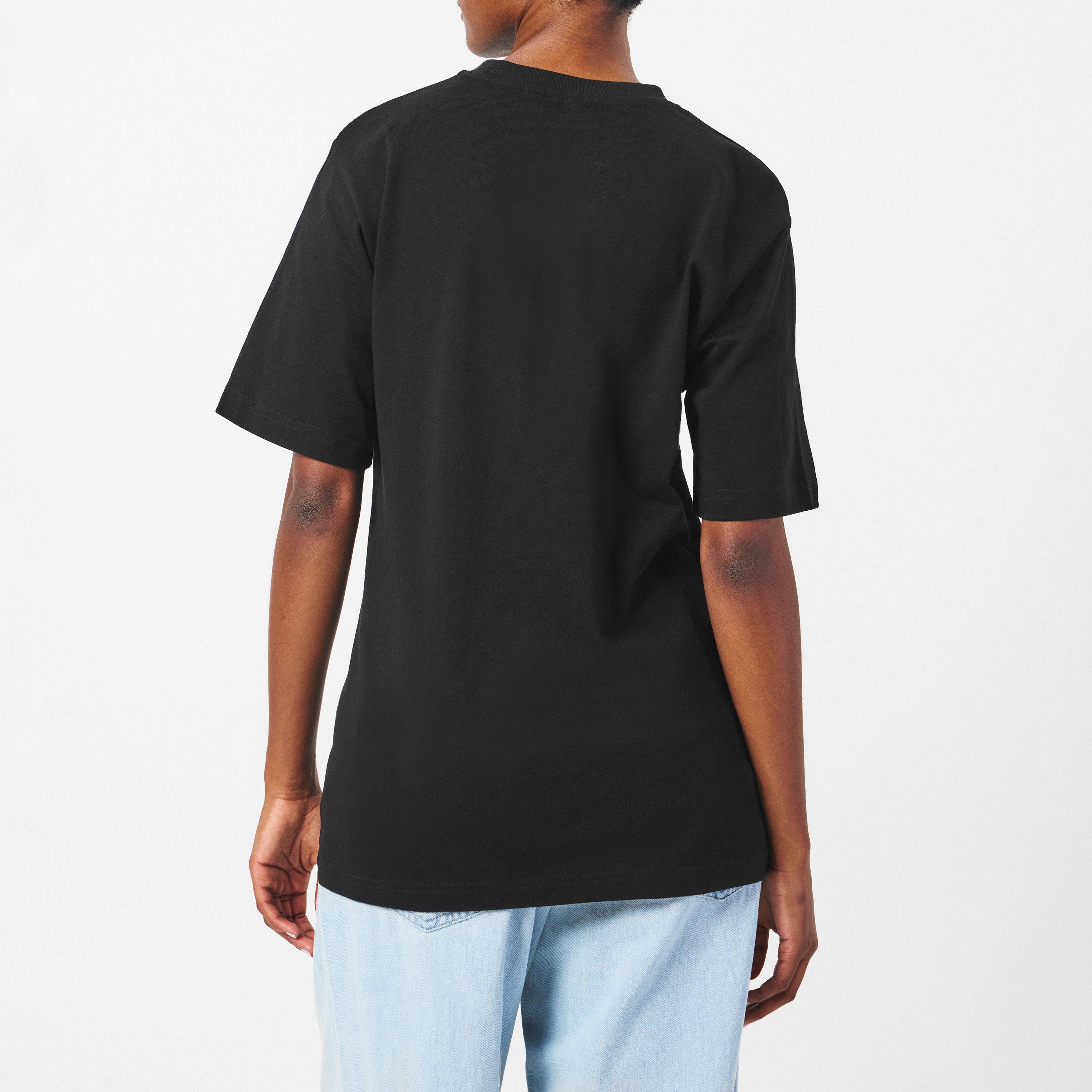 Black - Daily Paper - Women's Enjata Short-Sleeve T-Shirt - 4