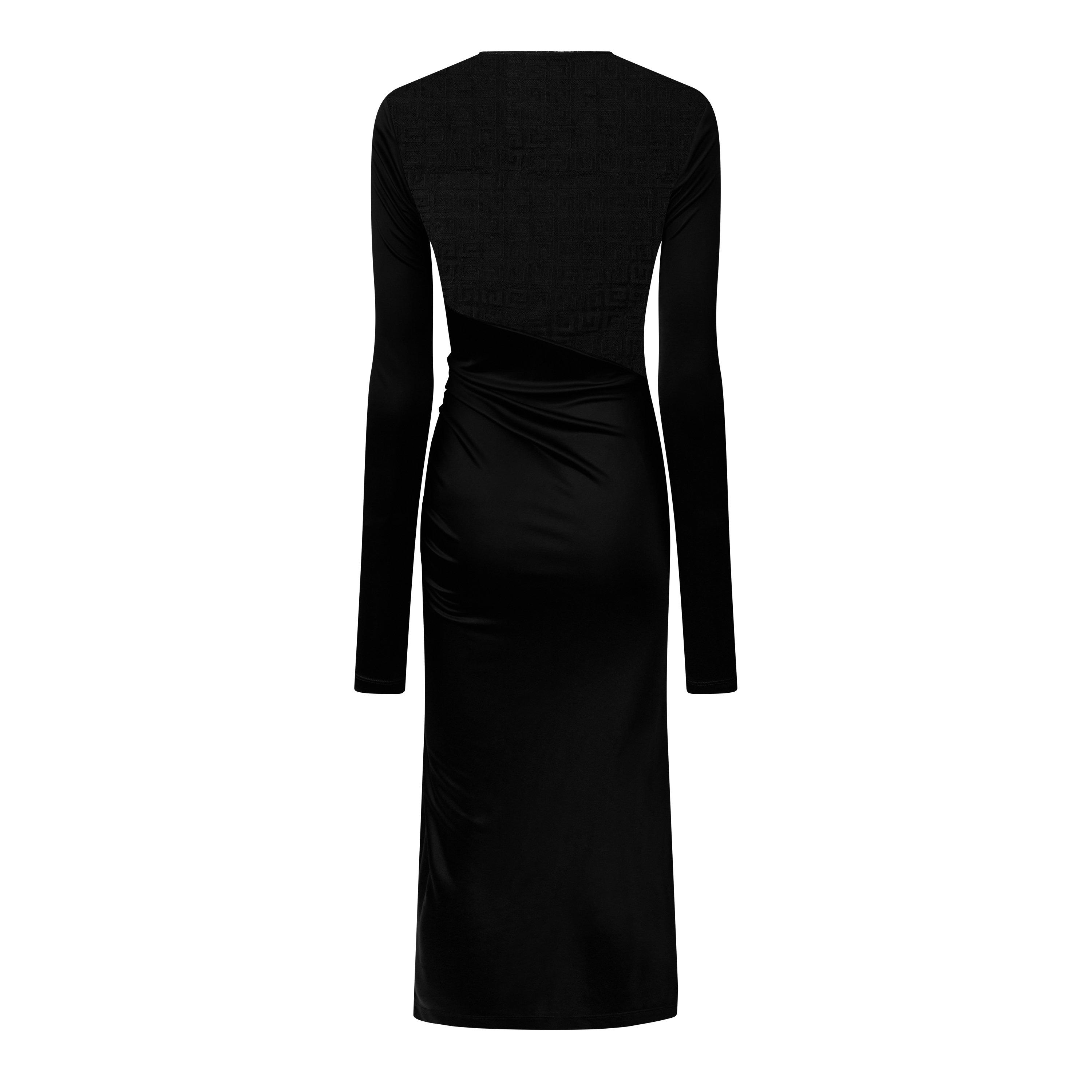 Black - GIVENCHY - 4g Draped Dress - 6