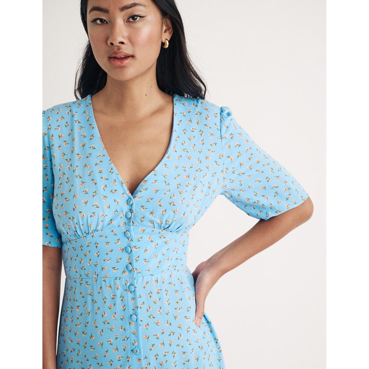 Multi - Nobodys Child - Women's Alexa Midi Tea Dress - 3