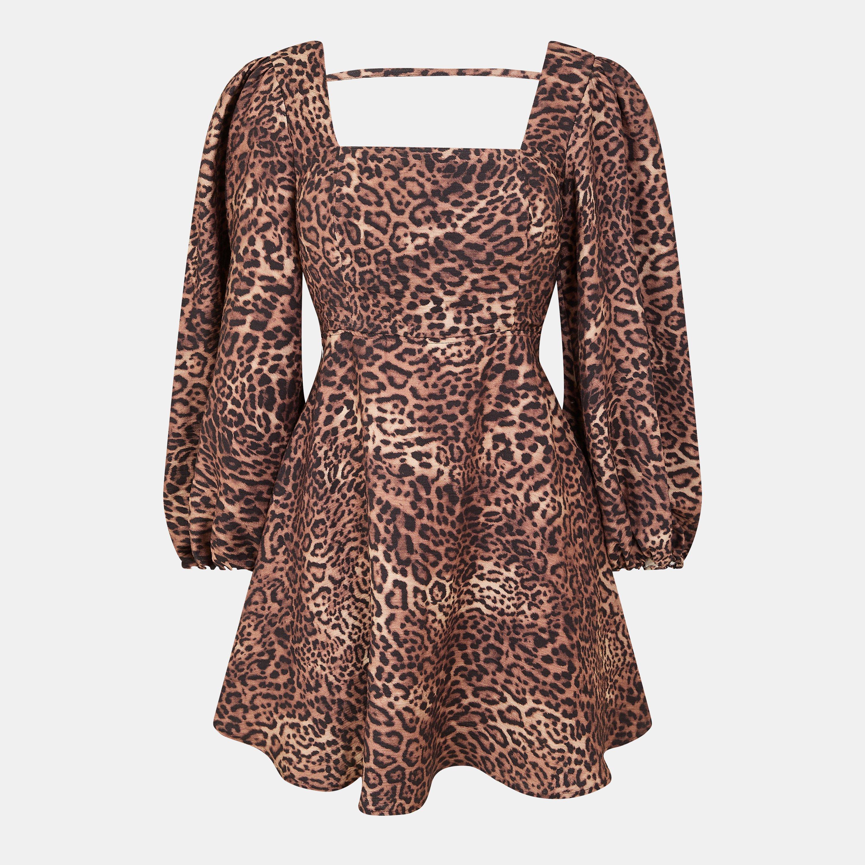 Brown - Nobodys Child - Women's Loredna Mini Dress - 1