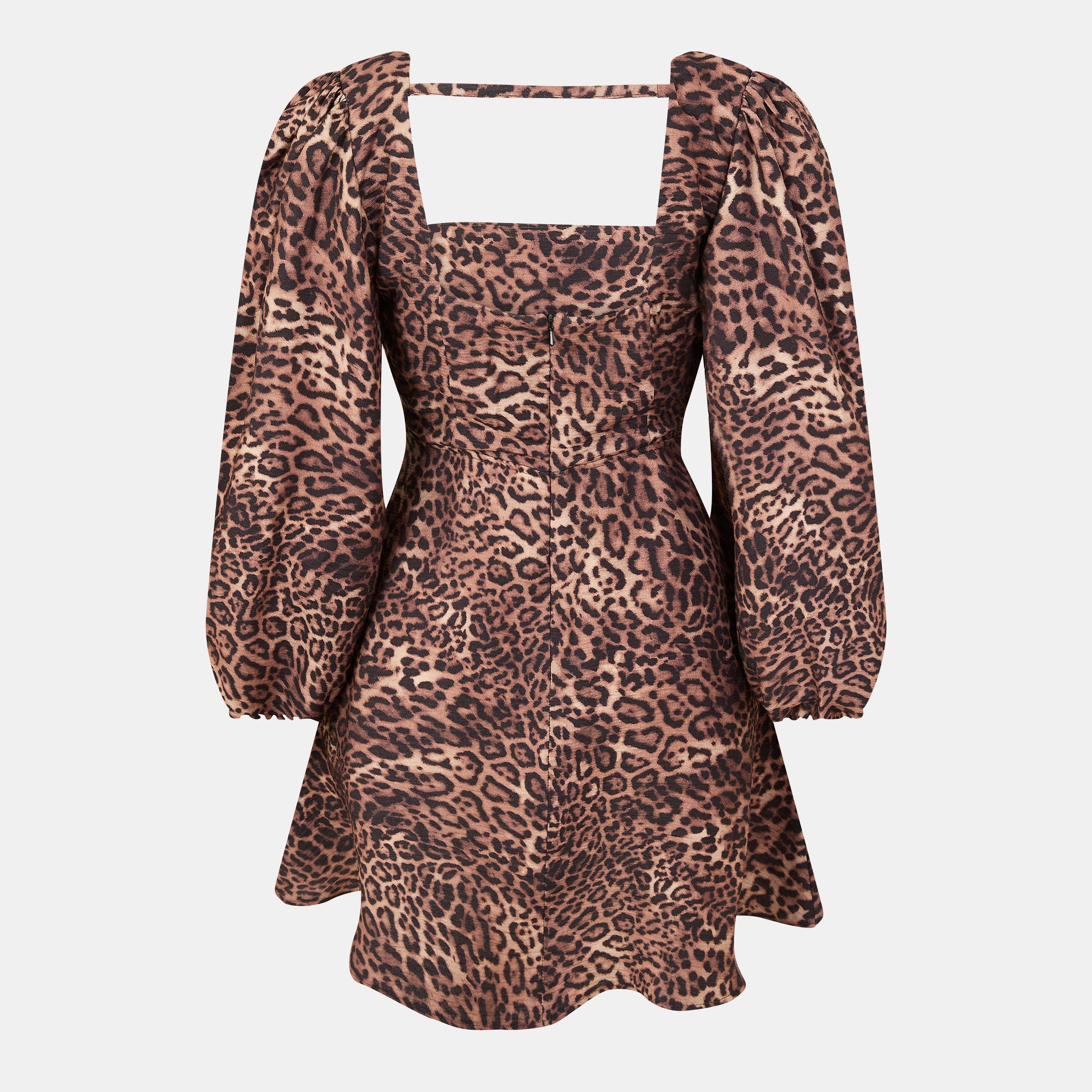 Smeđa - Nobodys Child - Women's Loredna Mini Dress - 2