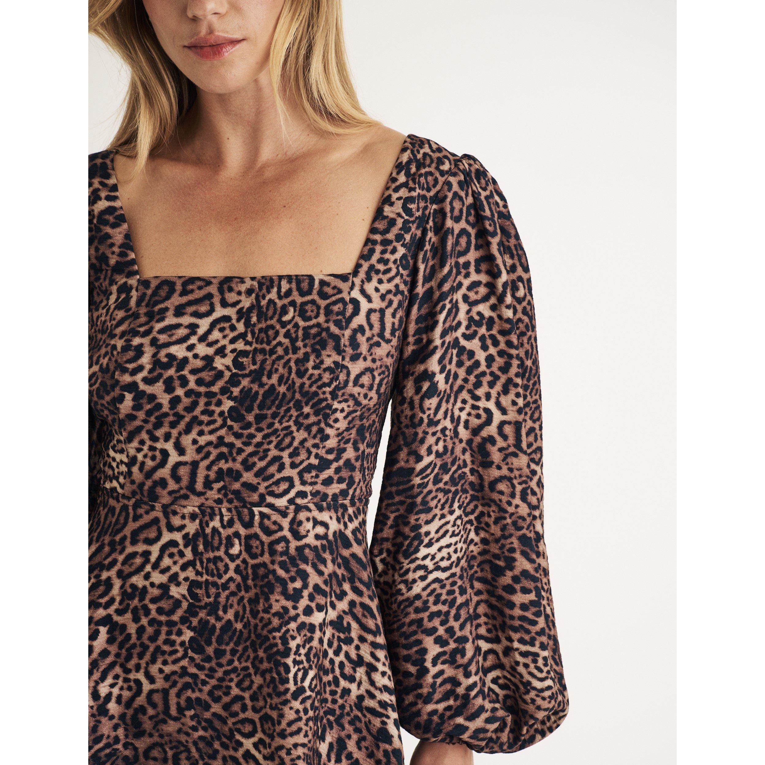 Smeđa - Nobodys Child - Women's Loredna Mini Dress - 3