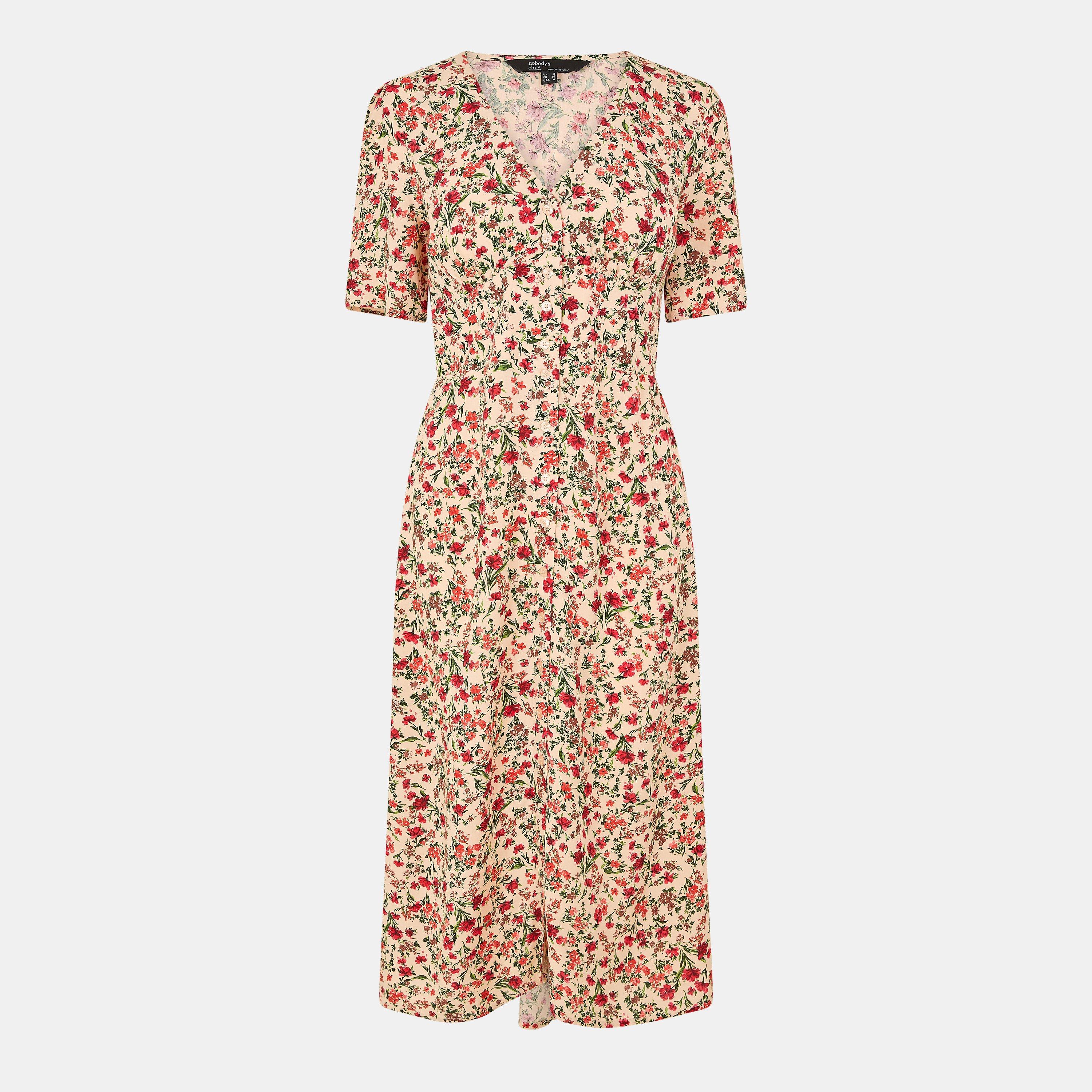 Nobodys Child Women's Alexa Midi Tea Dress