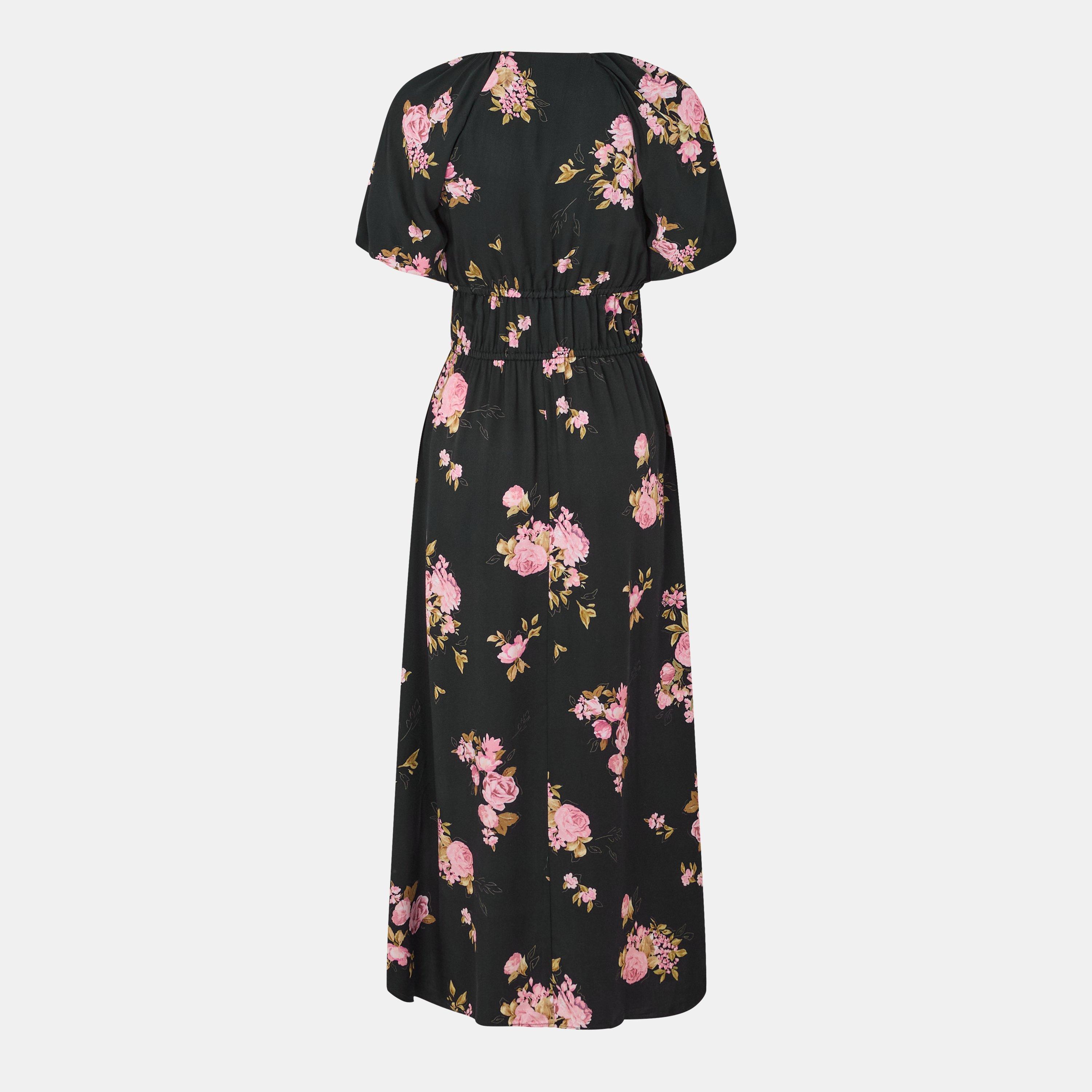 VIŠEBOJAN - Nobodys Child - Floral Cory Midi Dress - 2