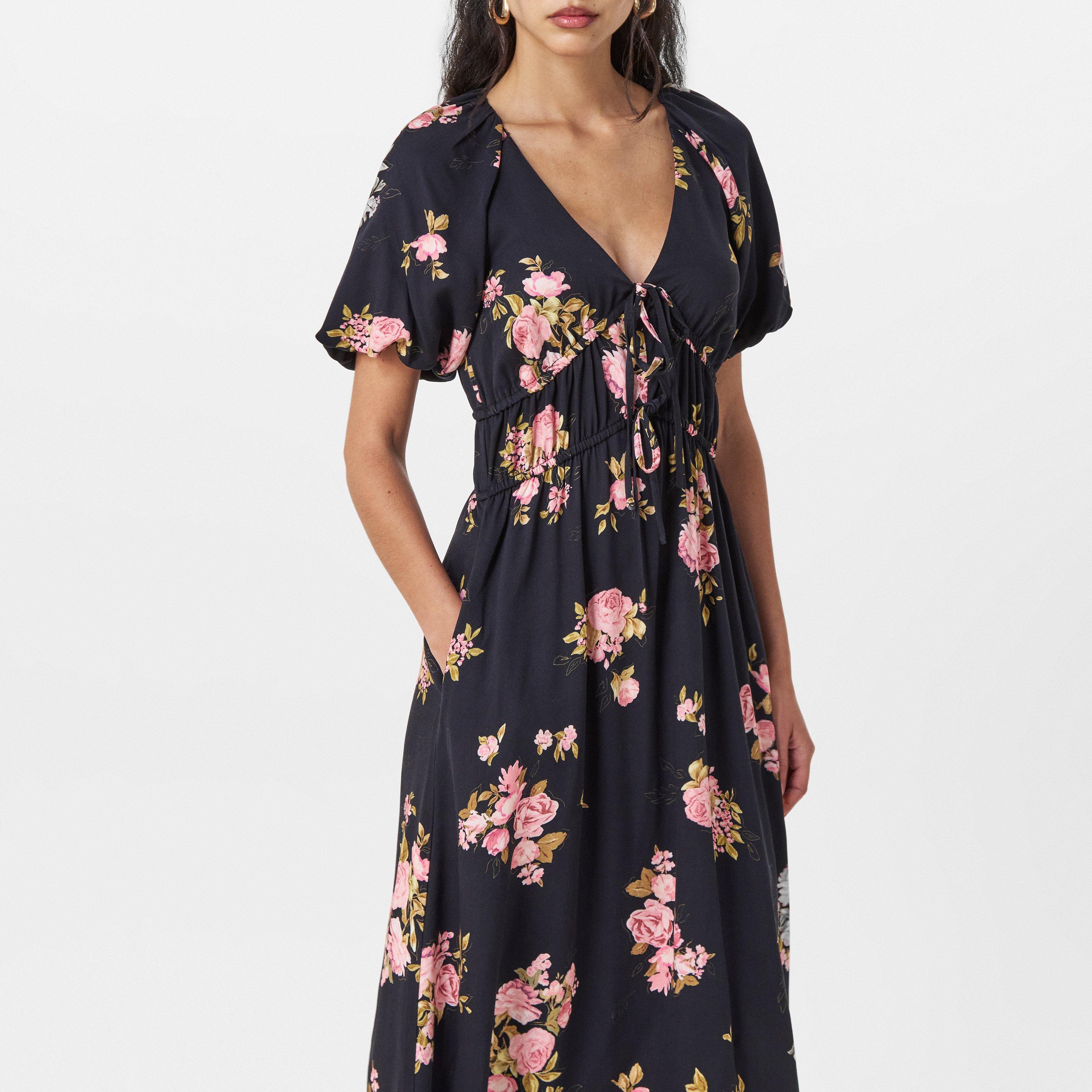 VIŠEBOJAN - Nobodys Child - Floral Cory Midi Dress - 3