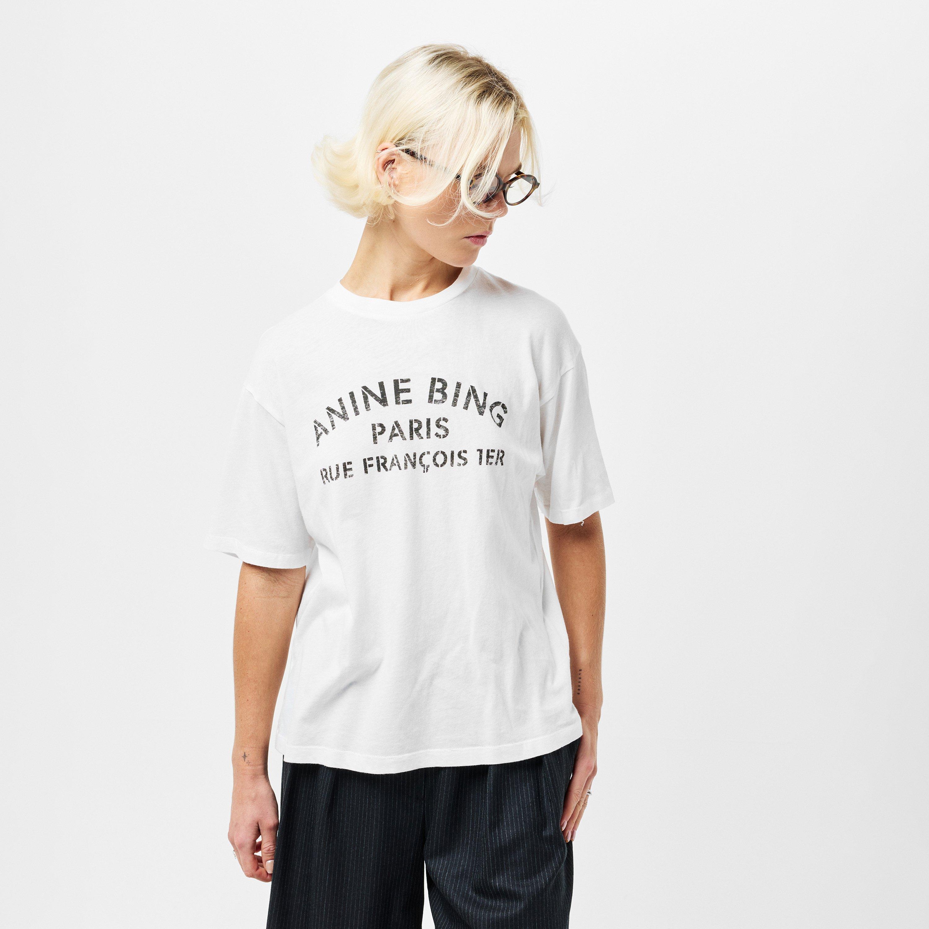 IVORY - Anine Bing - Women's Cohen Regular Fit T-Shirt - 3