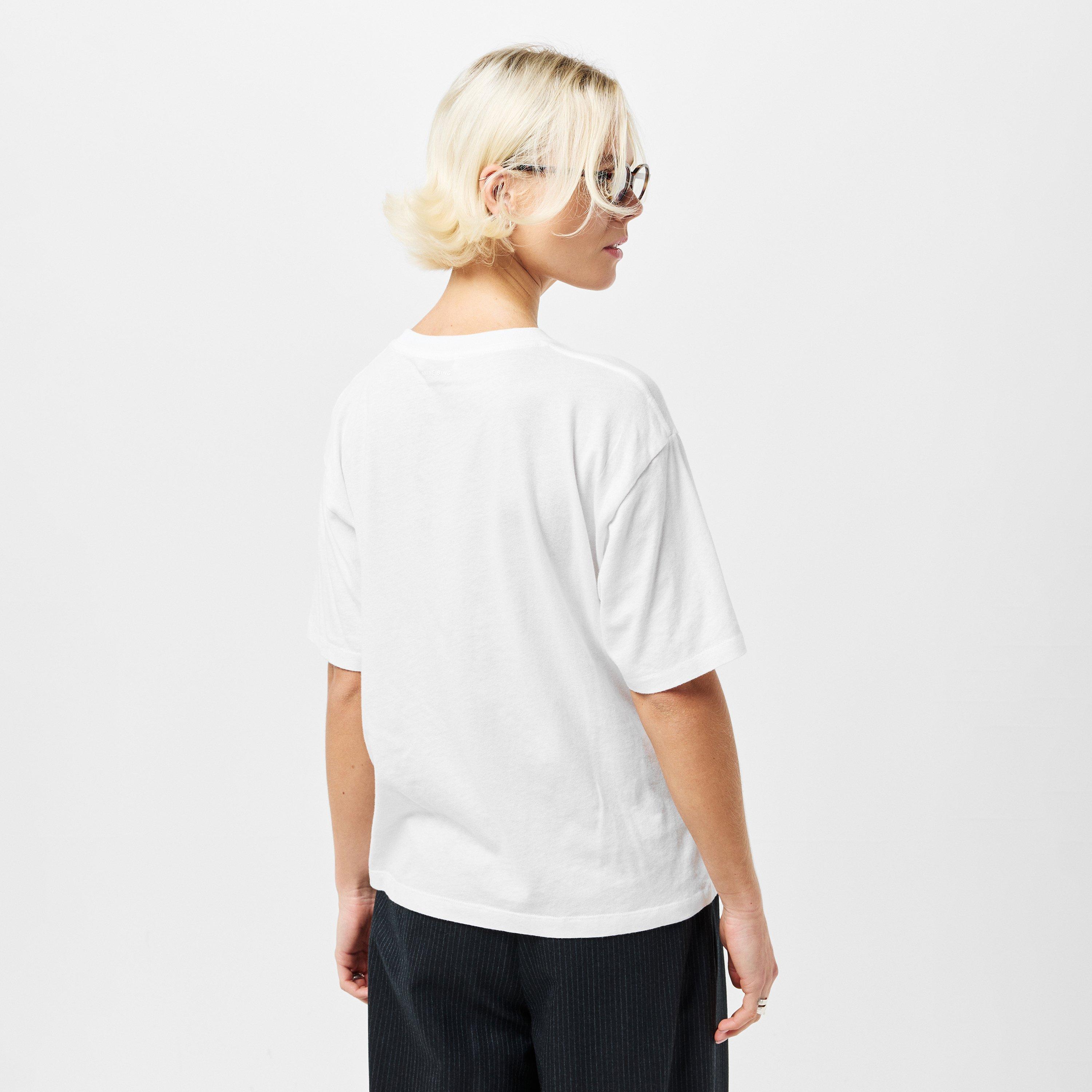 IVORY - Anine Bing - Women's Cohen Regular Fit T-Shirt - 4
