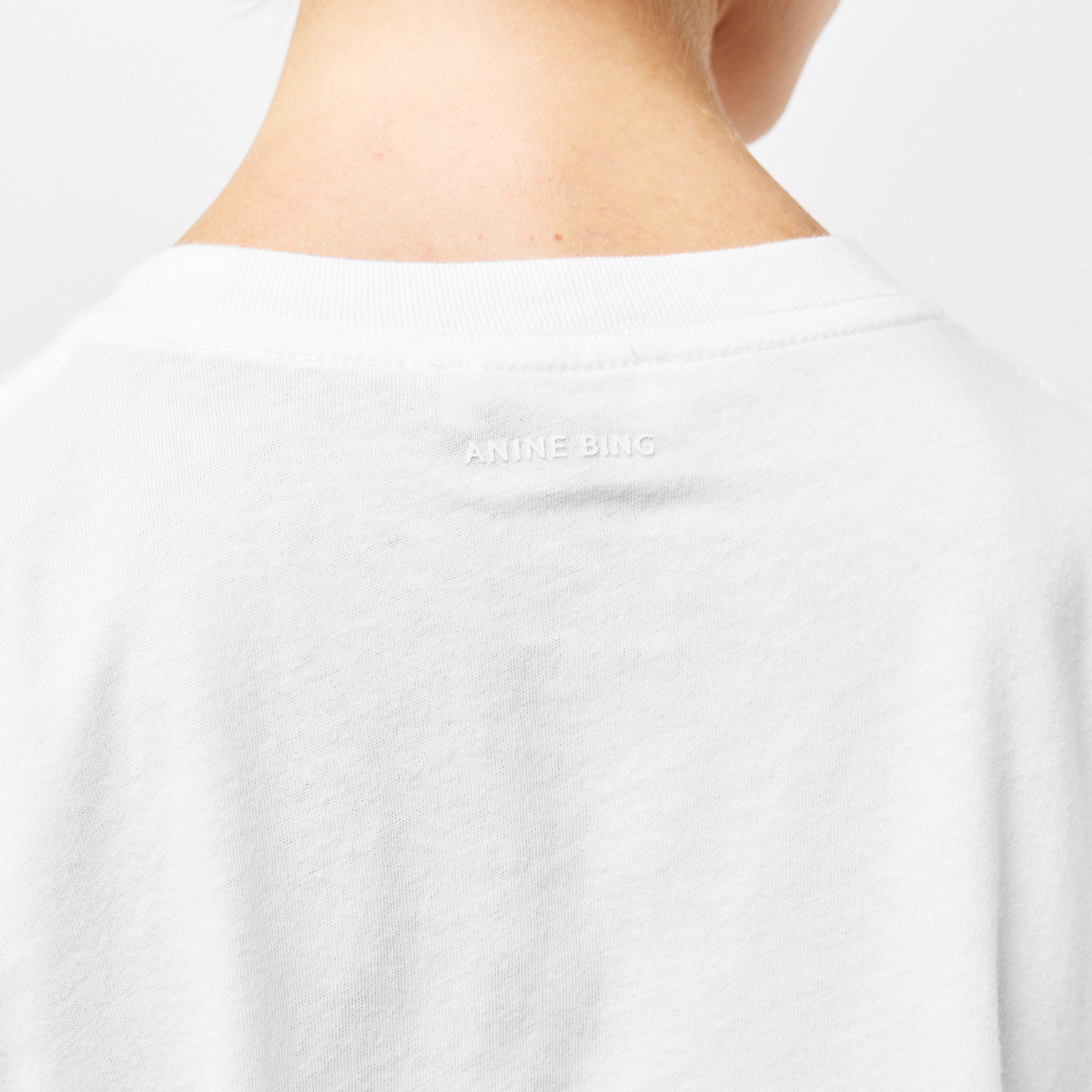 IVORY - Anine Bing - Women's Cohen Regular Fit T-Shirt - 5