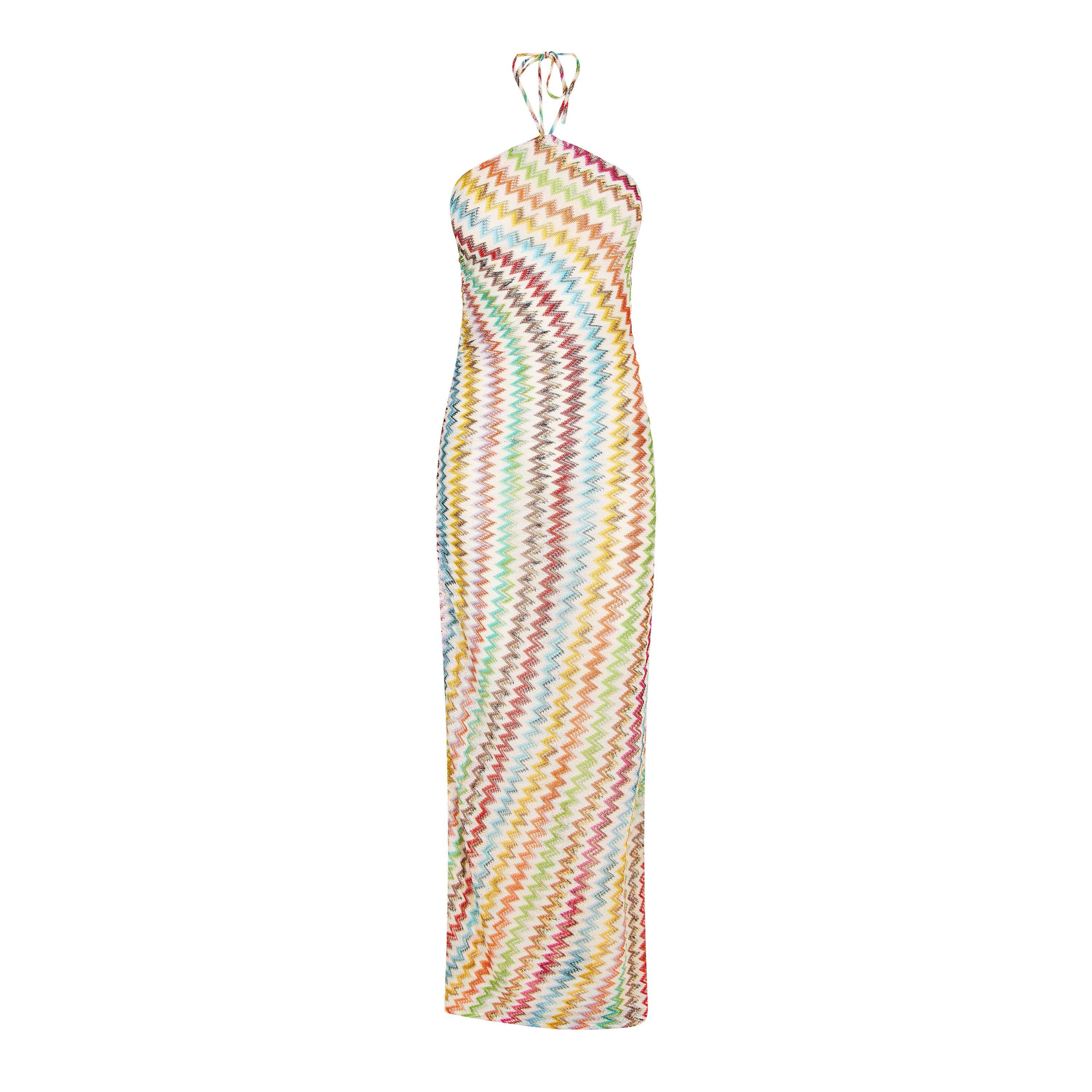 White Multi - Missoni - Women's Long Maxi Dress - 1