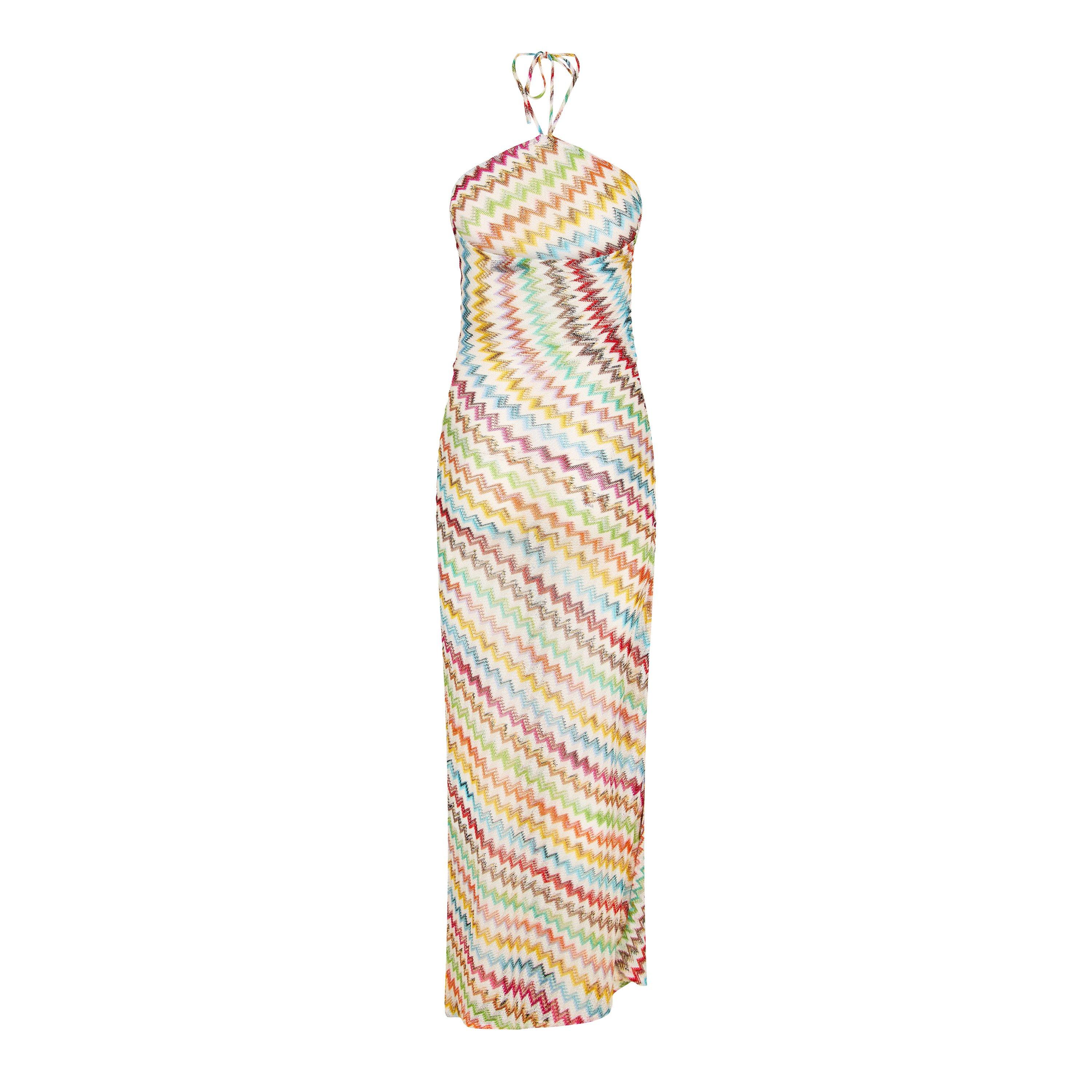 White Multi - Missoni - Women's Long Maxi Dress - 2