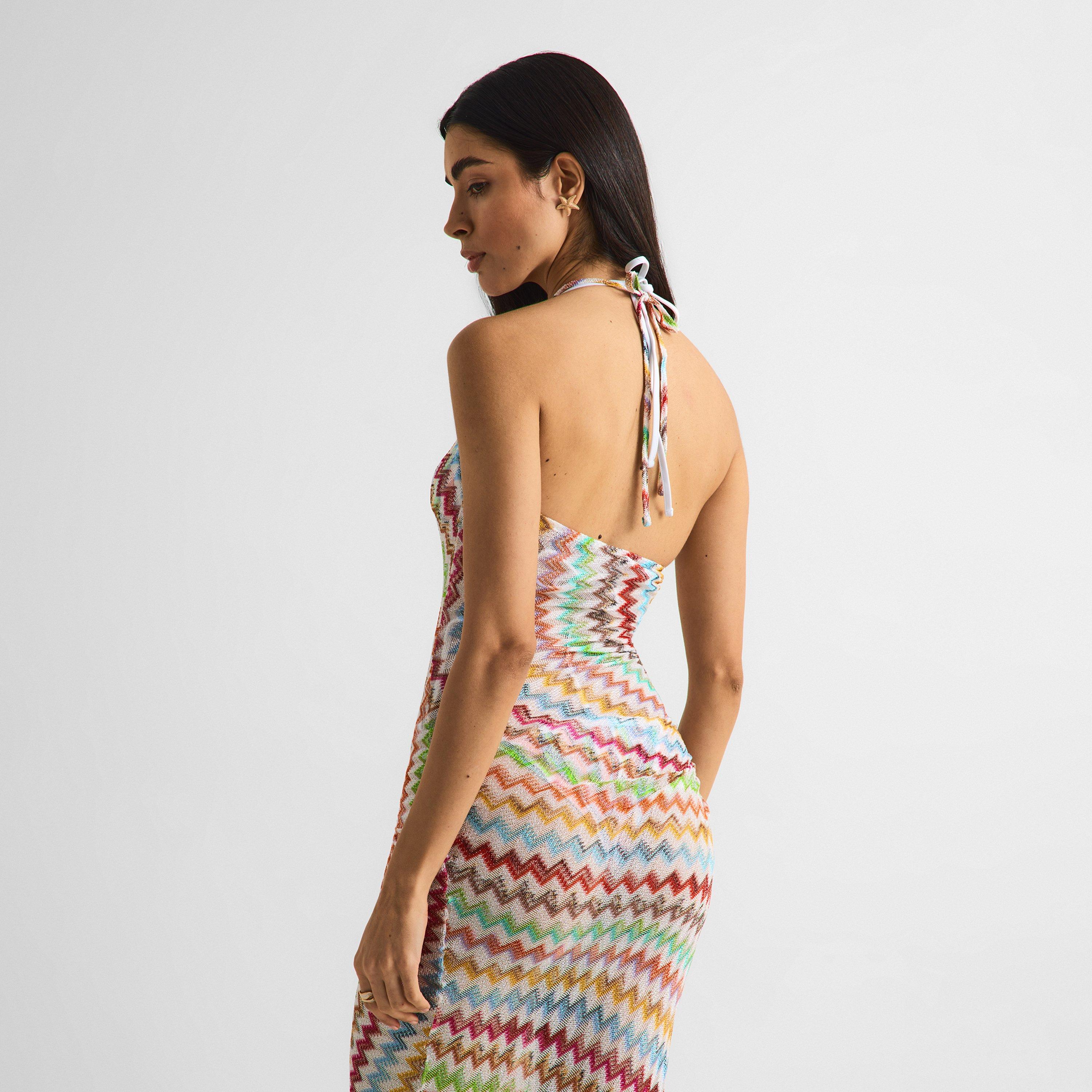 White Multi - Missoni - Women's Long Maxi Dress - 4