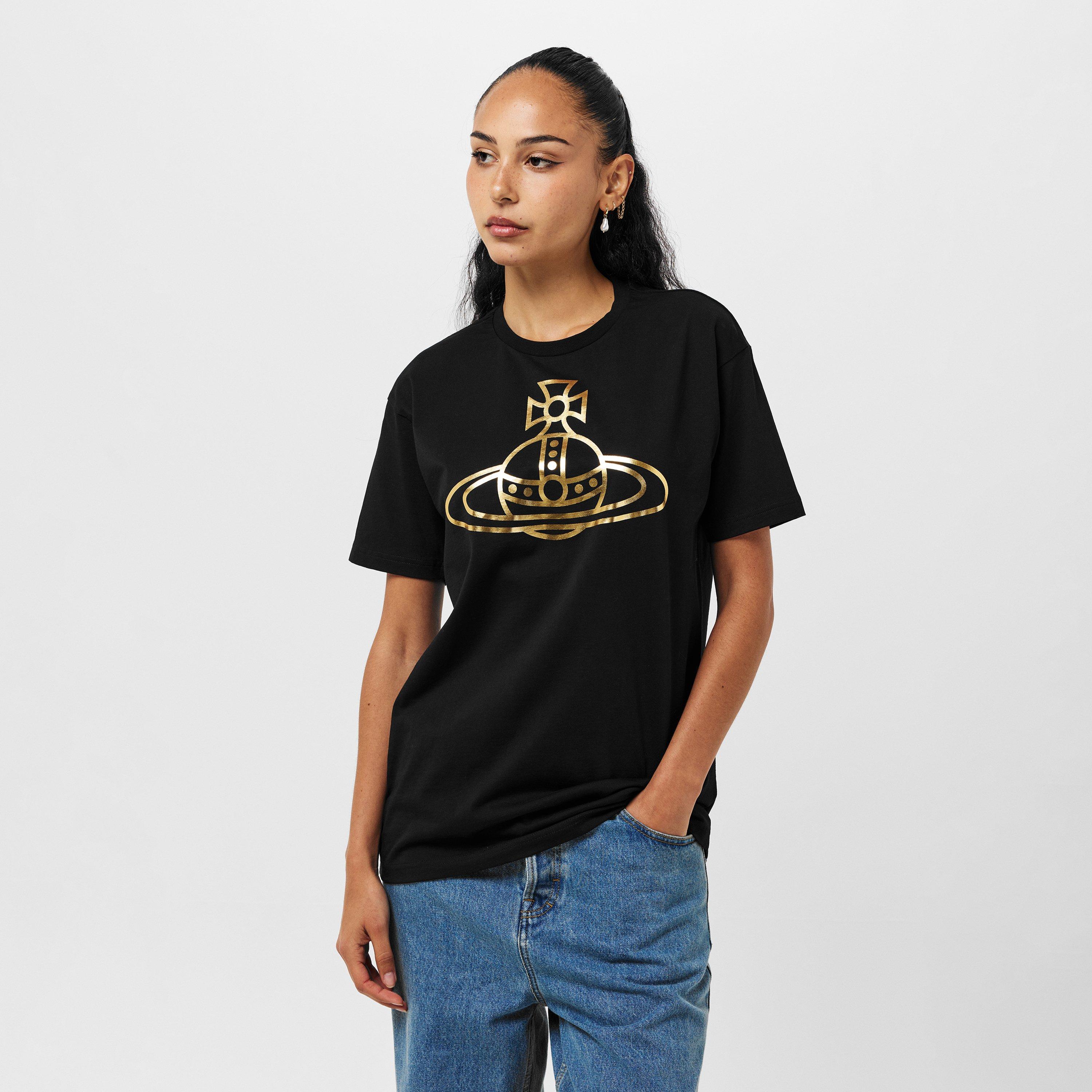 Blk/Gld - Vivienne Westwood - Orb T-Shirt - 3
