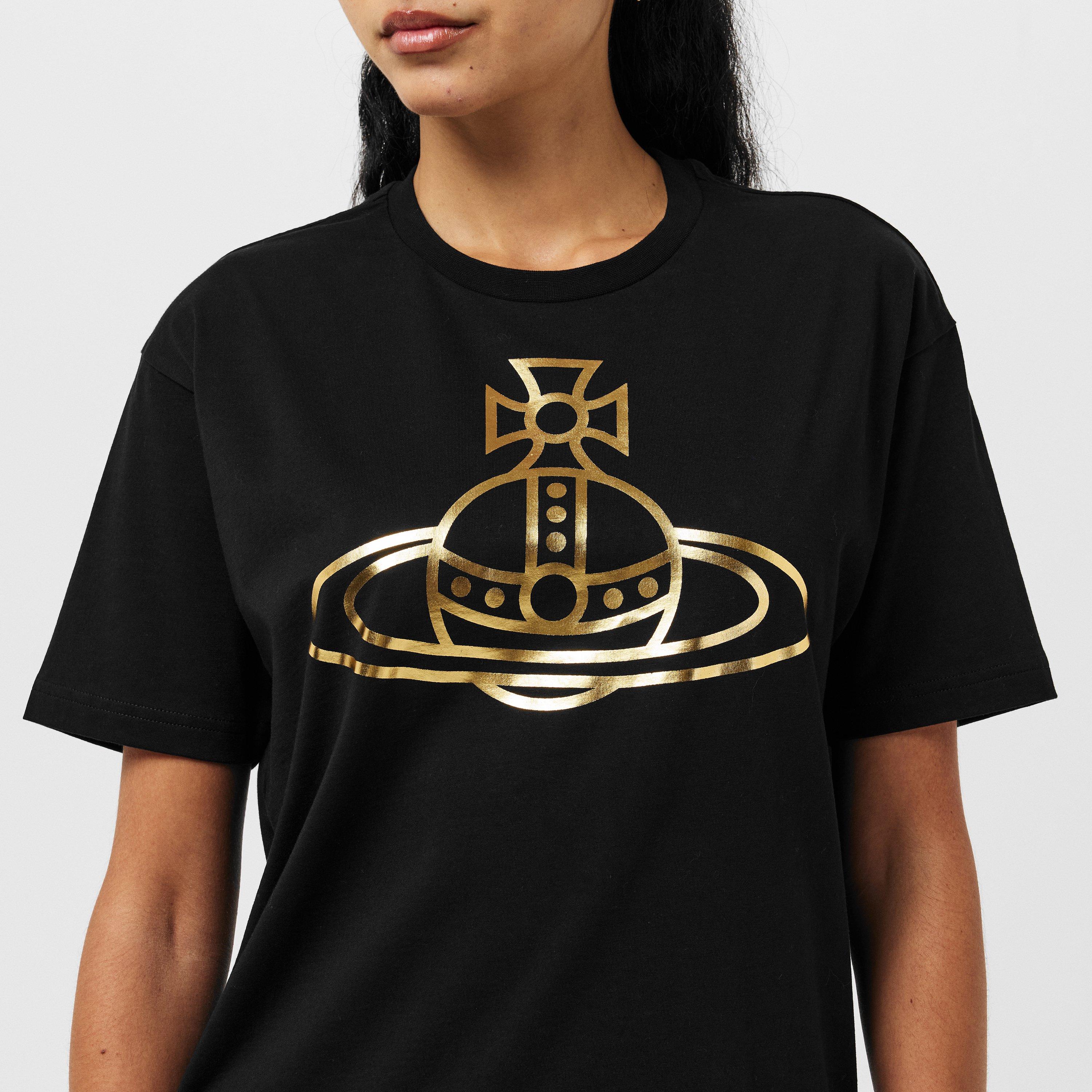 Blk/Gld - Vivienne Westwood - Orb T-Shirt - 5