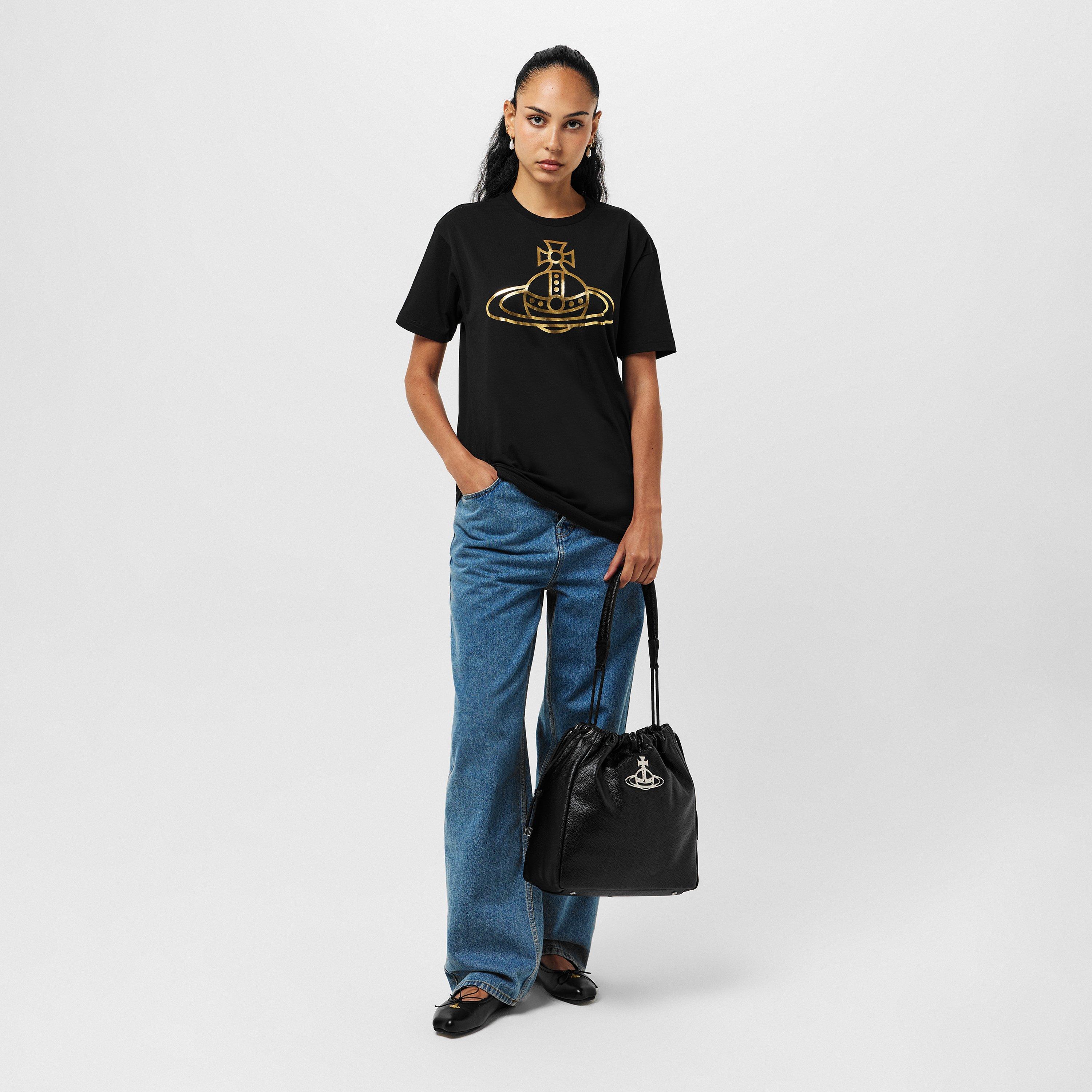 Blk/Gld - Vivienne Westwood - Orb T-Shirt - 6
