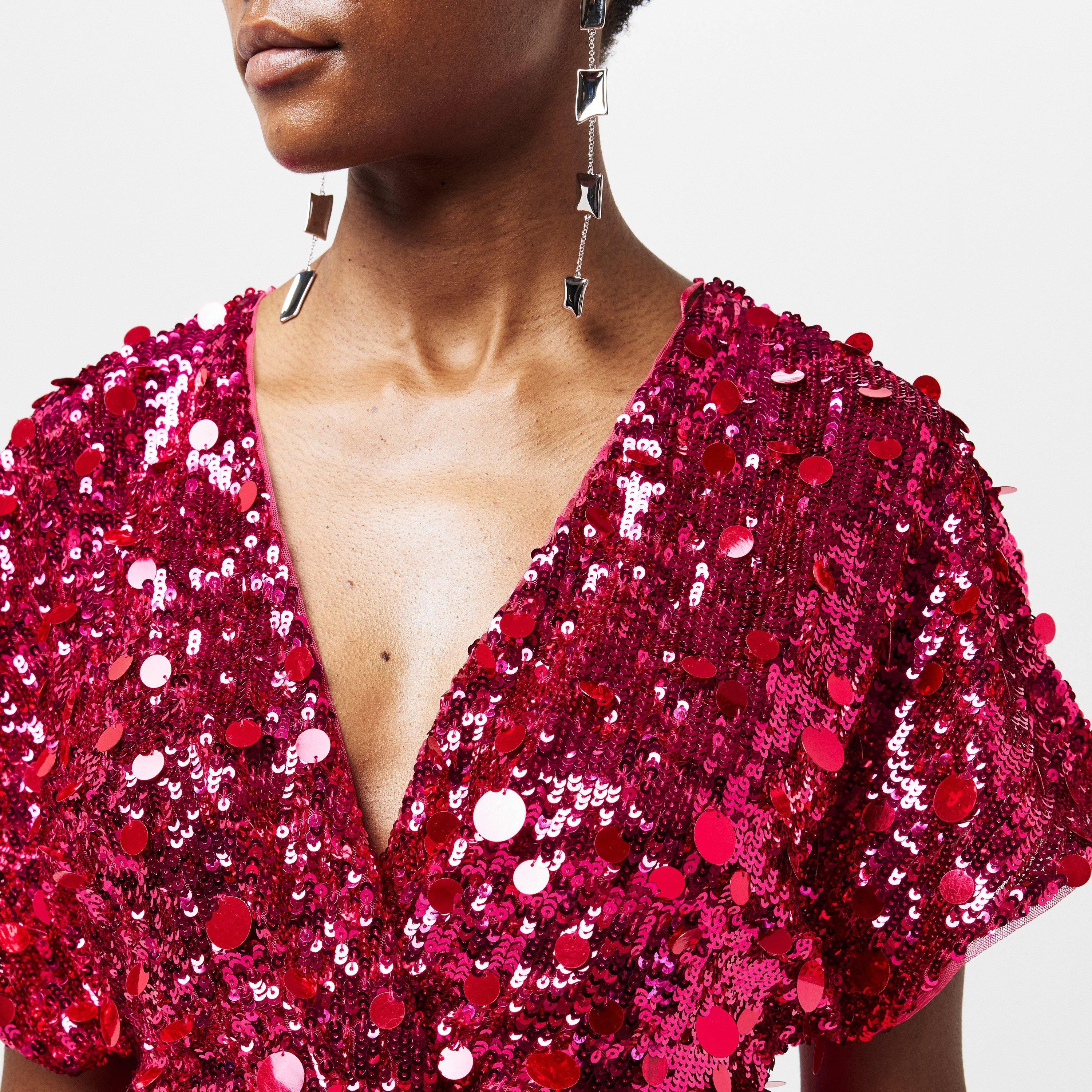 Lt-Roze - Ted Baker - Sequin Mini Dress - 5