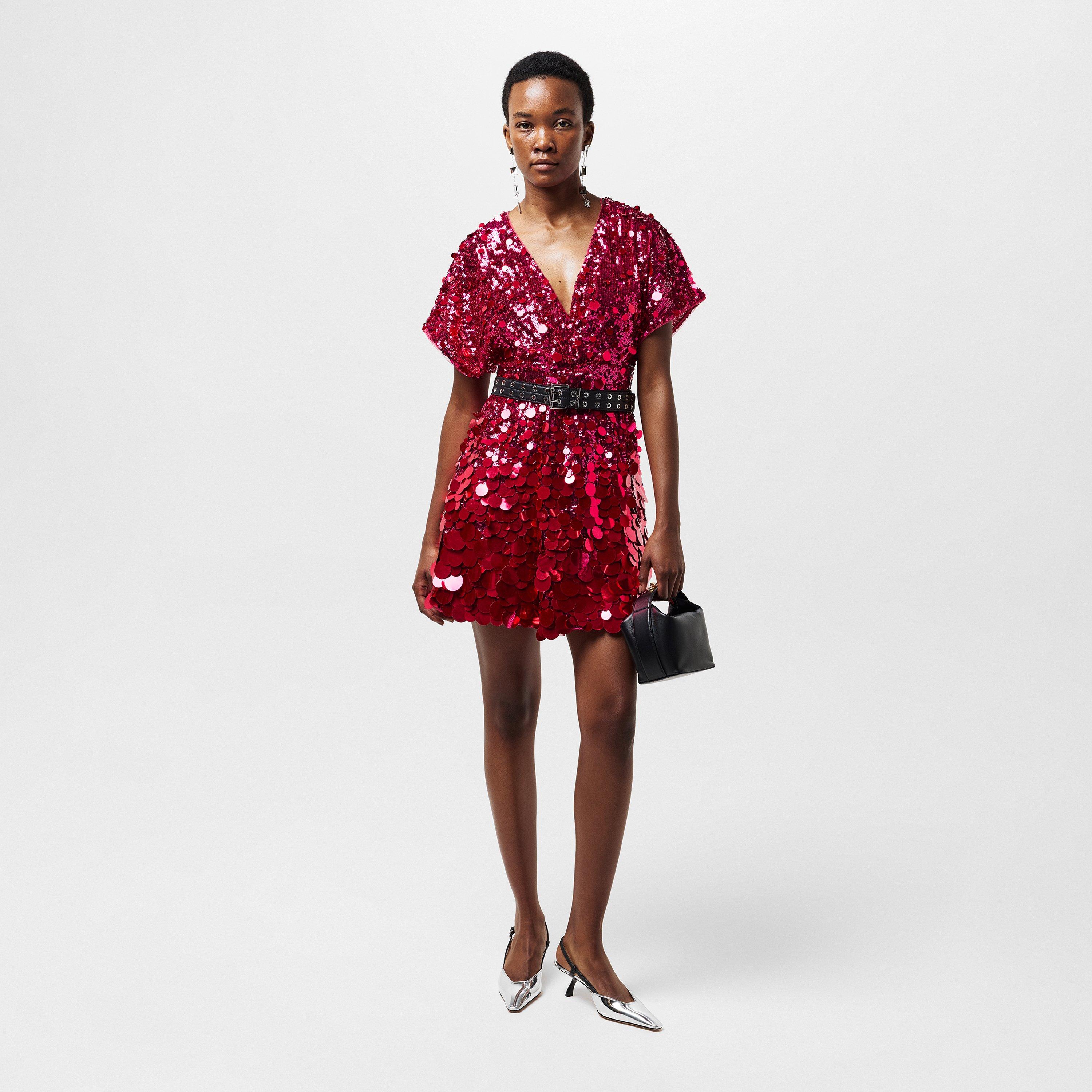 Lt-Roze - Ted Baker - Sequin Mini Dress - 6