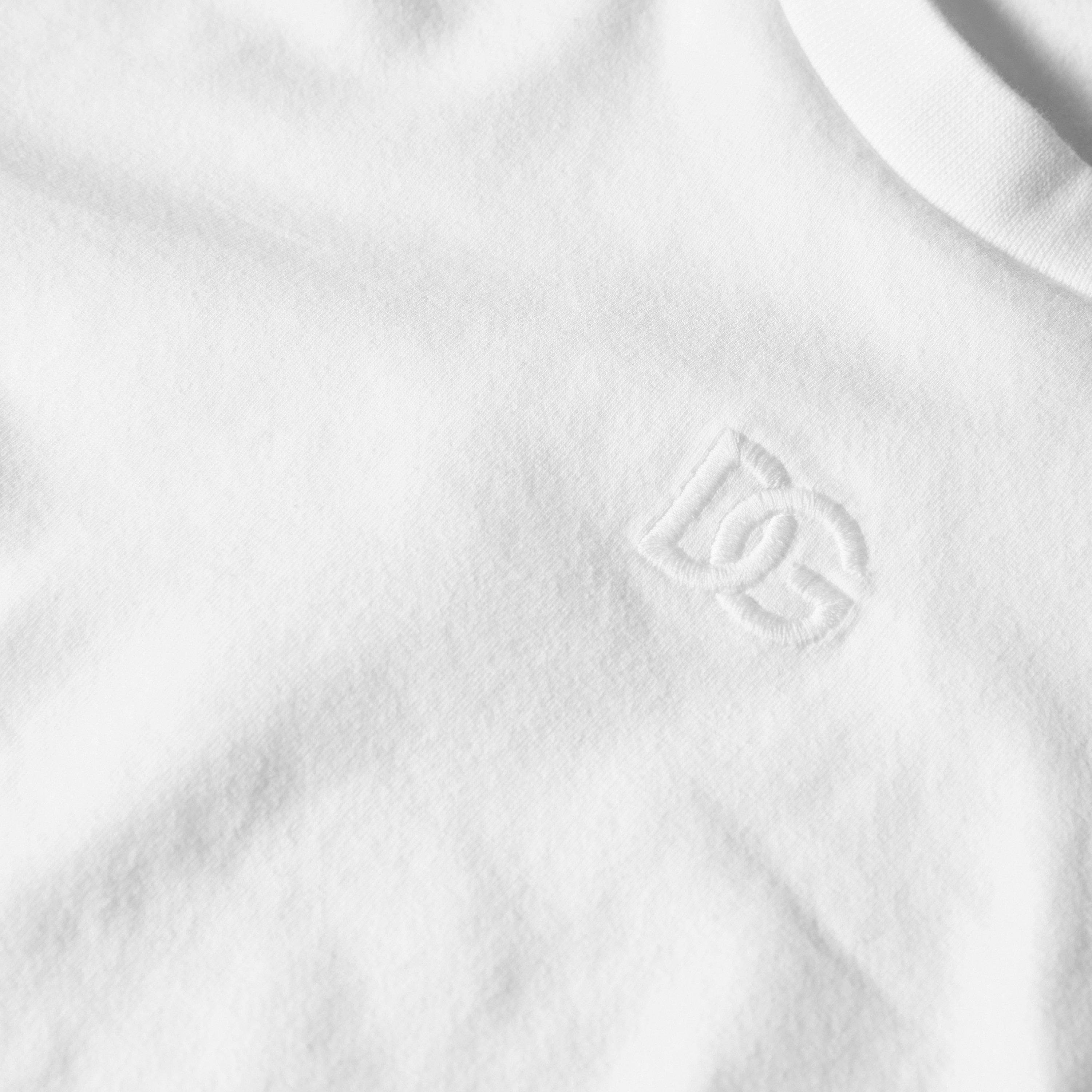Bianco Ottico - Dolce and Gabbana - DG Slm Fit T-Shirt Ld63 - 5