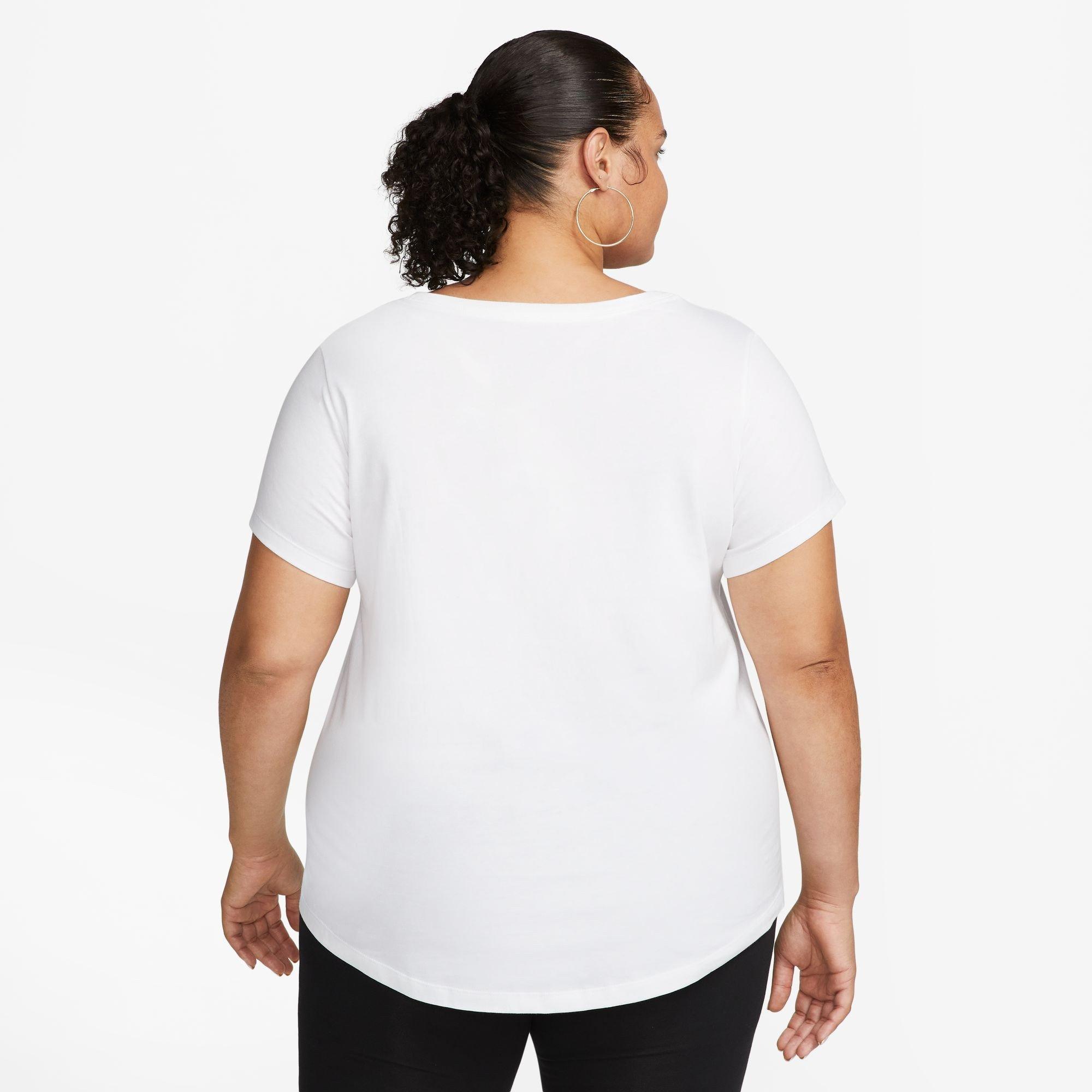 Blanc/Noir - Nike - Nike W Nsw Clb Ss T Ld99 - 2