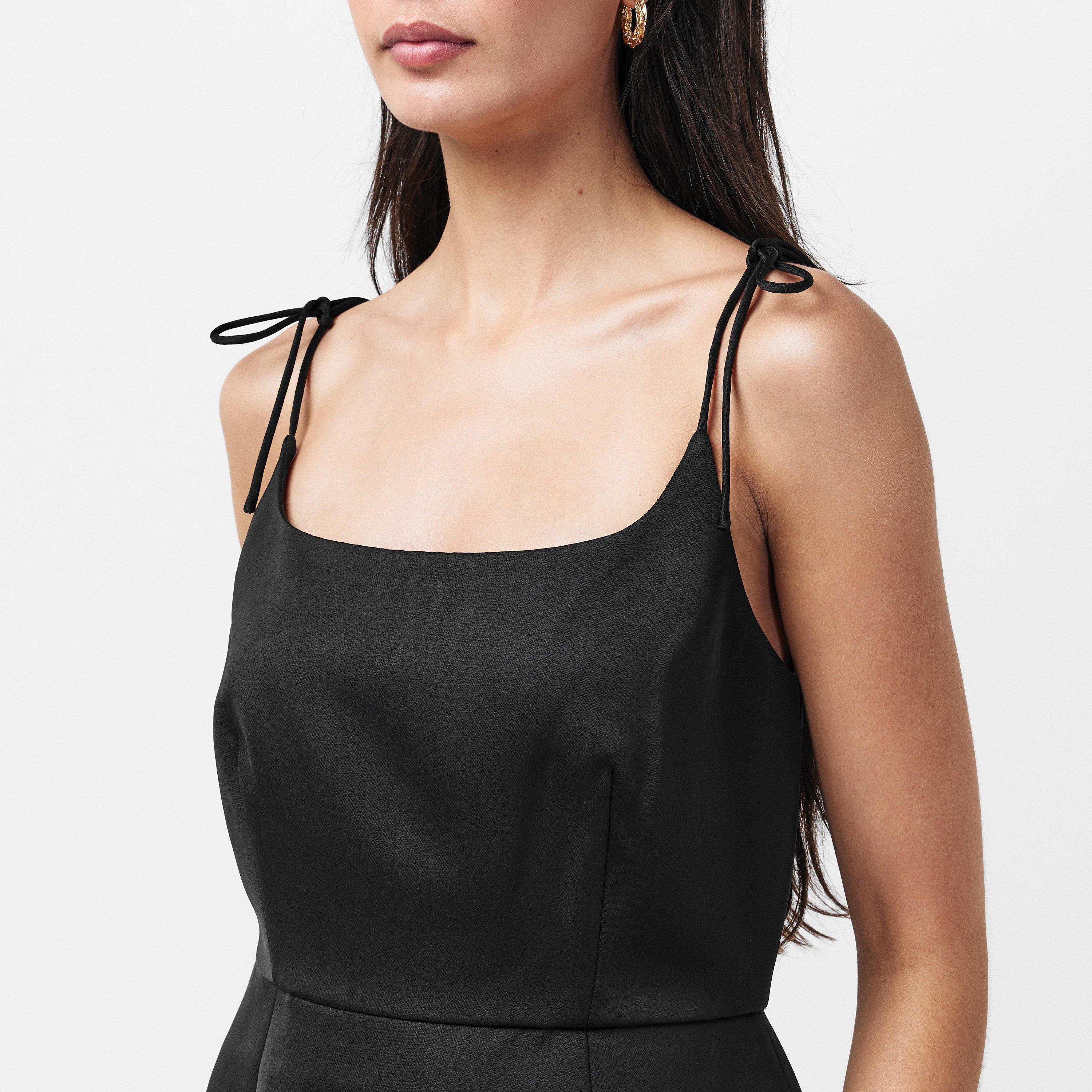 Black - Ted Baker - Tie Strap Mini Dress - 5