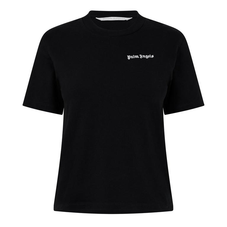 Palm Angels | Embroidered Logo T Shirt | Regular Fit T Palm Angels | Embroidered Logo T Shirt | Regular Fit T