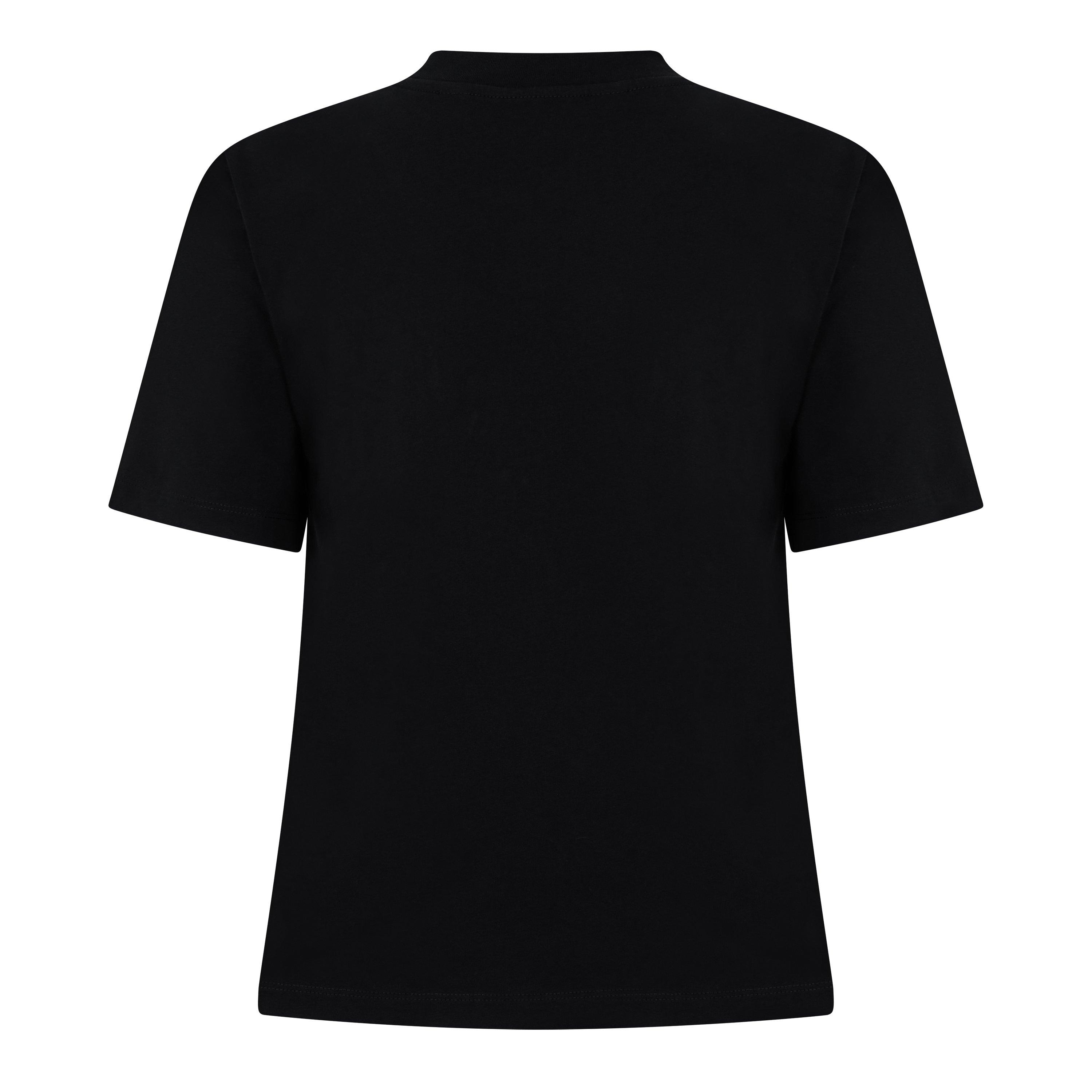 Black - Palm Angels - Embroidered Logo T-Shirt - 6