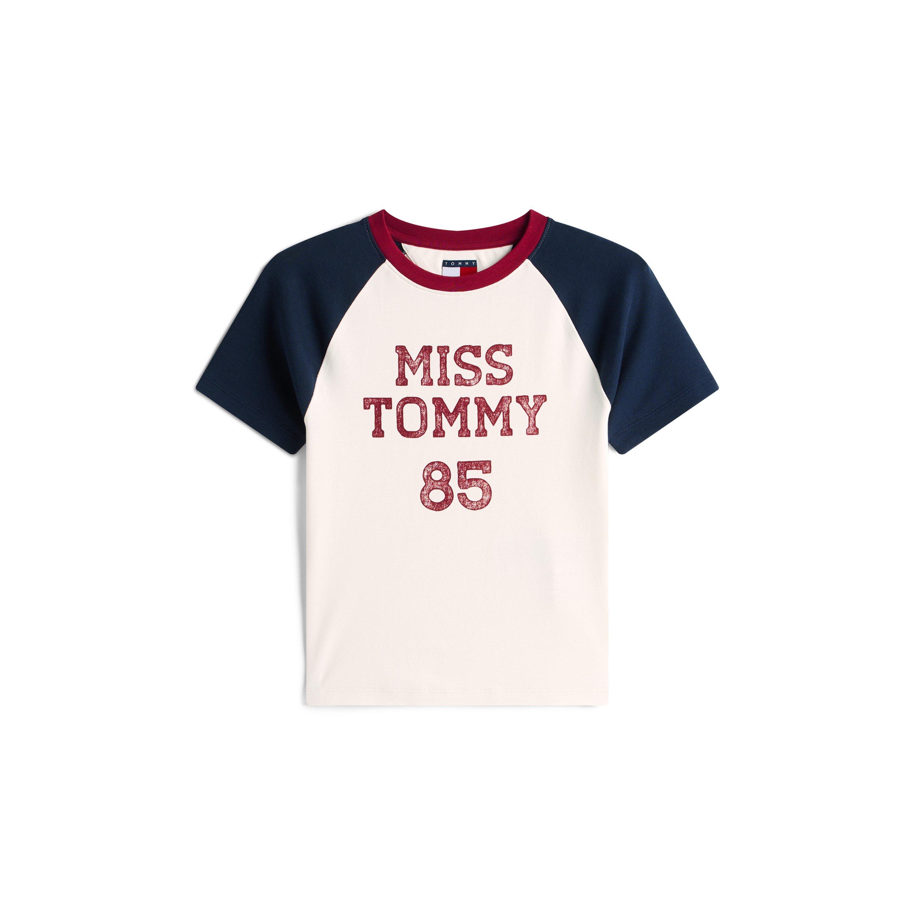 Tommy Jeans Women's Miss T T-Shirt - Ancient White - 14 (L)