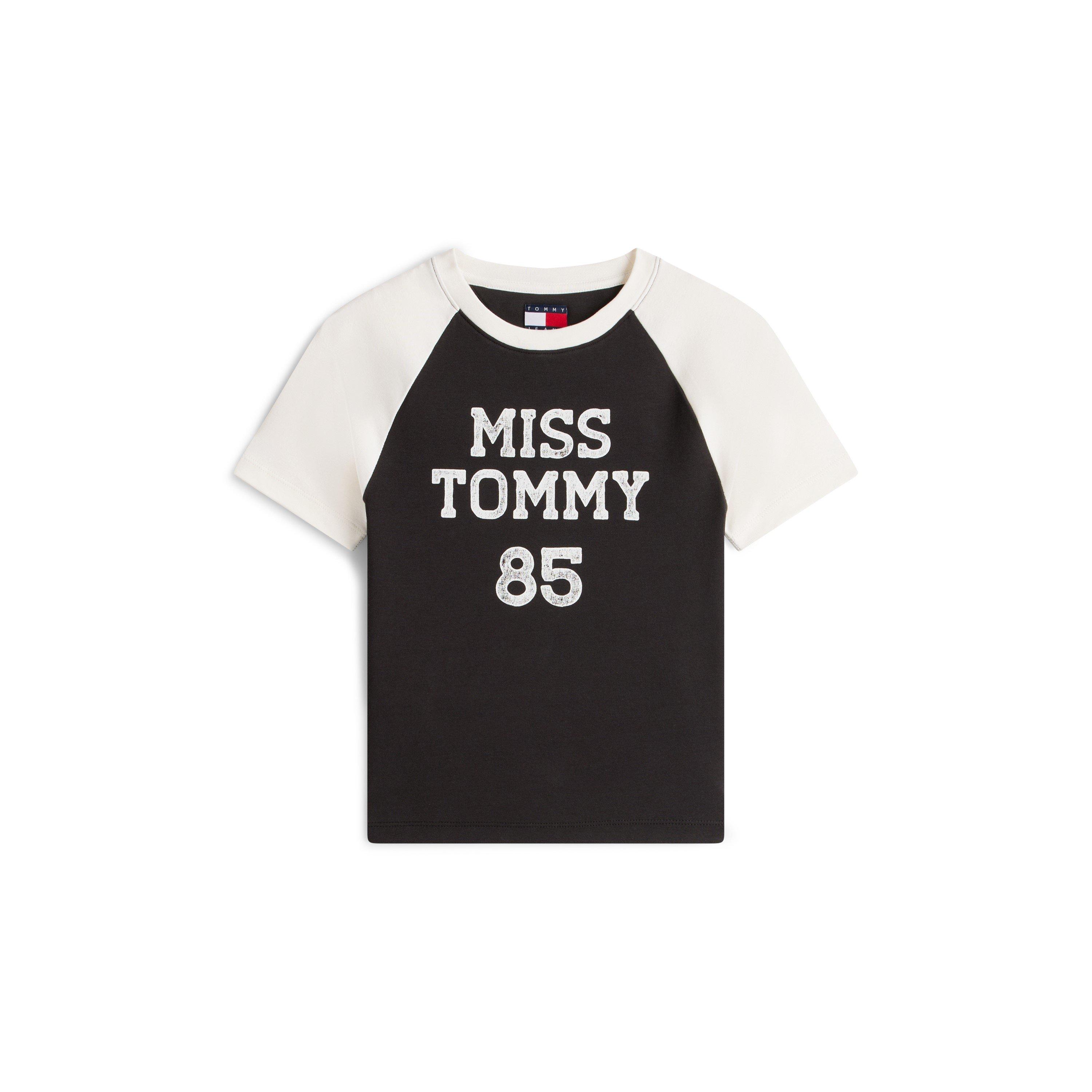 Tommy Jeans Women's Miss T T-Shirt - Black - 16 (XL)