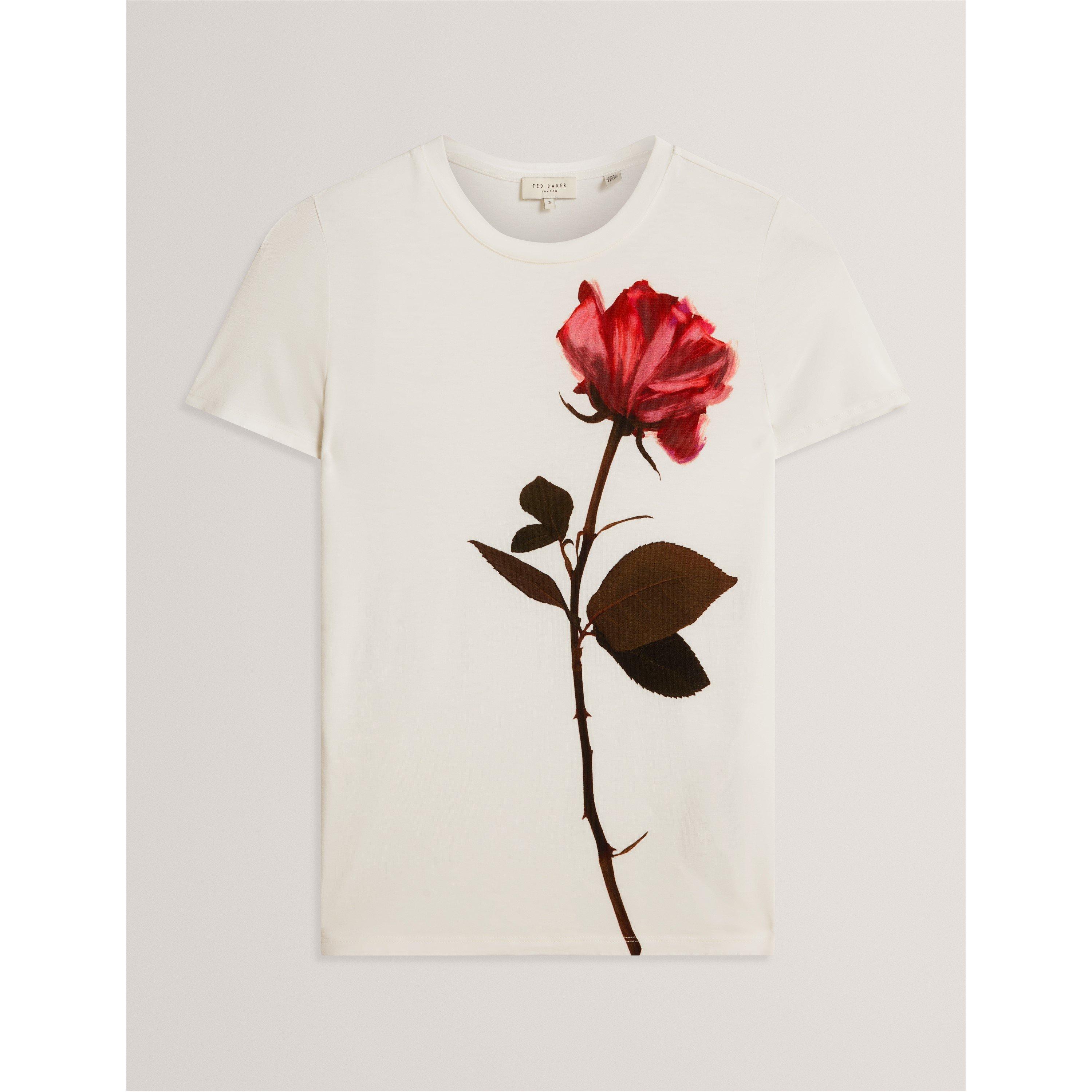 Marfim - Ted Baker - Ted Floral Print Tee Ld71 - 1