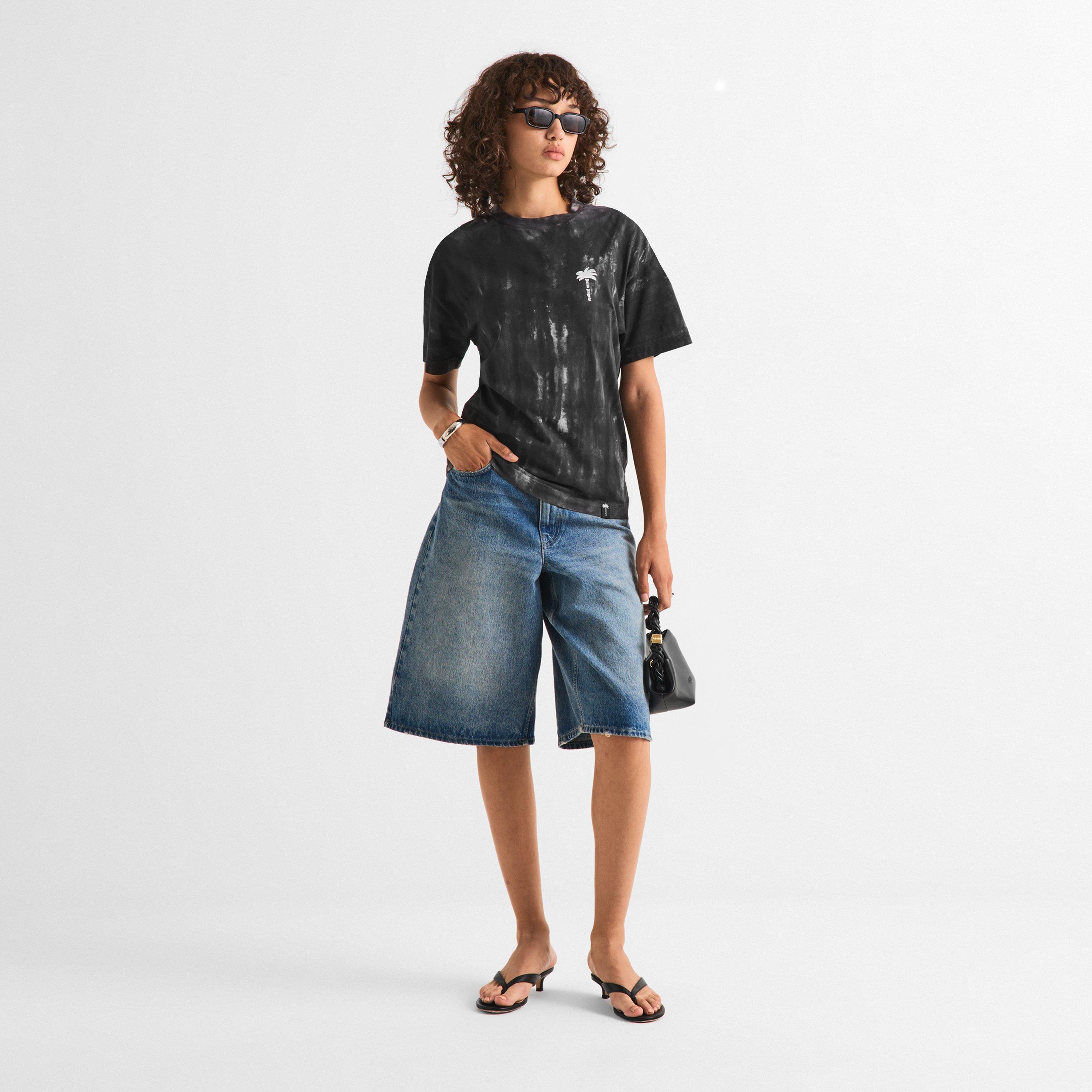 Black - Palm Angels - Womens x Hi Ibiza Tie Dye T-Shirt - 6