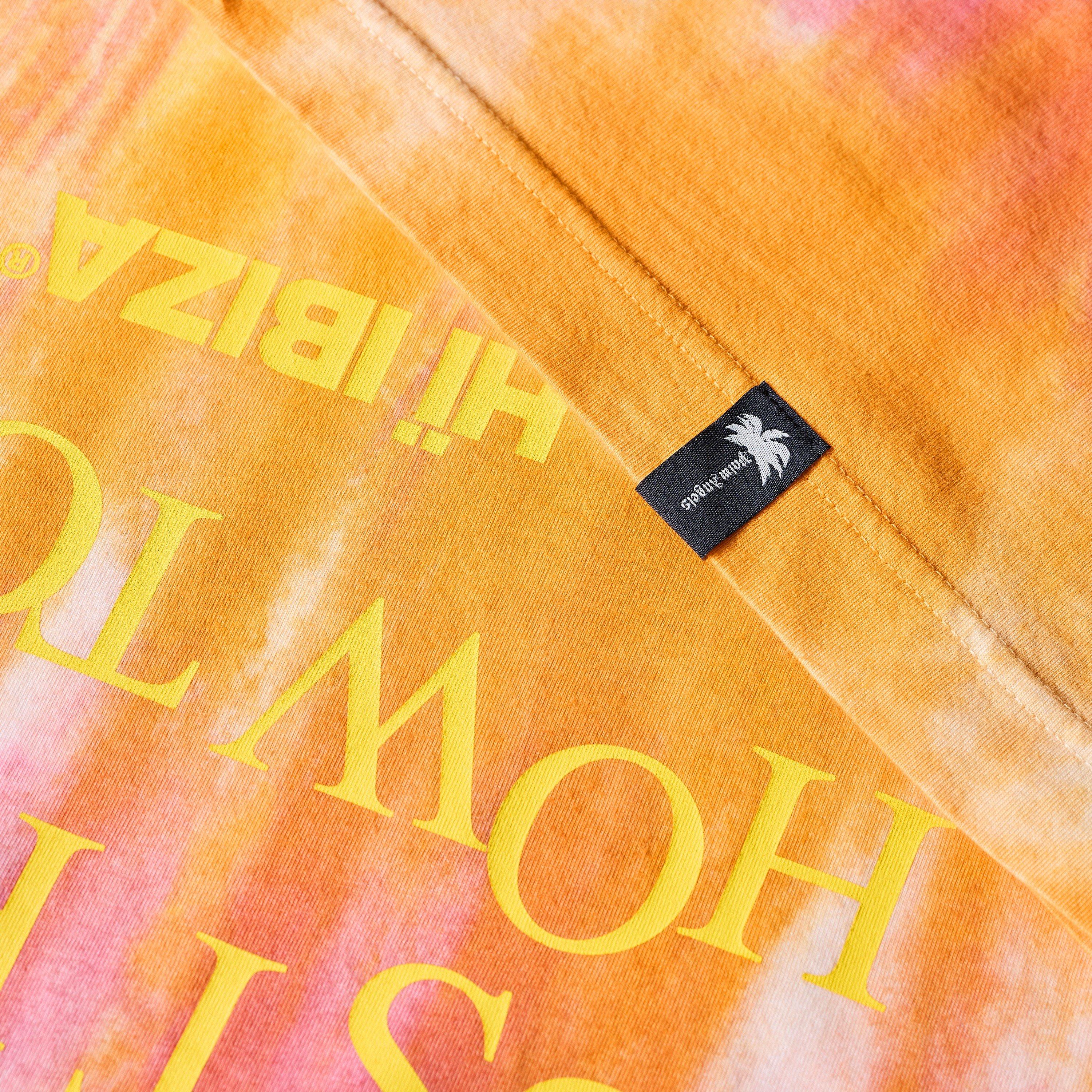 Orange - Palm Angels - Womens x Hi Ibiza Tie Dye T-Shirt - 5