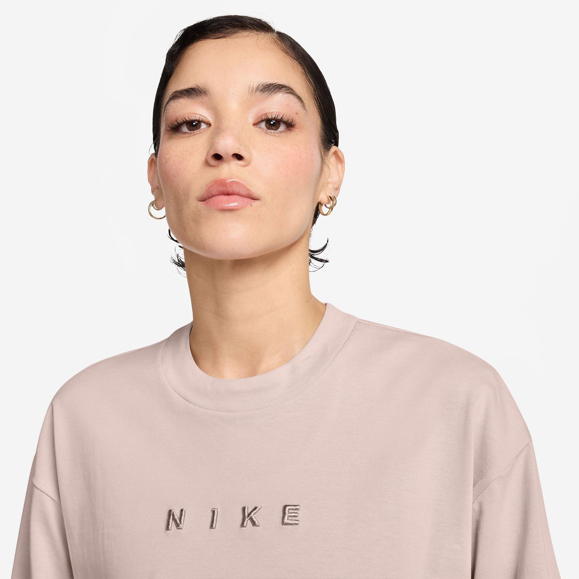Silt Red - Nike - Nike Luxe Tee Boxy Ld61 - 3
