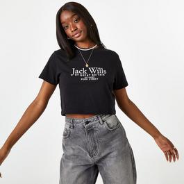 Jack Wills Eccleston Crop T-Shirt
