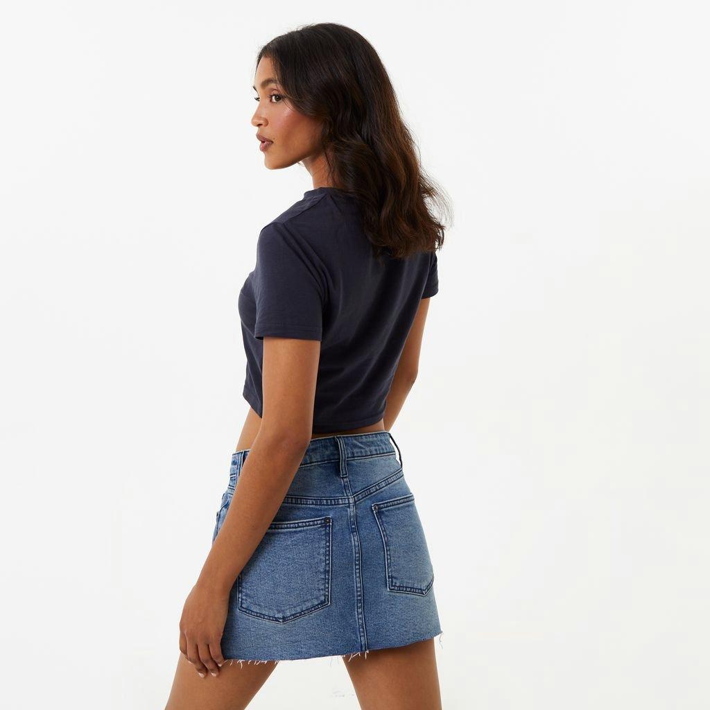 Marine - Jack Wills - Jack Eccleston Crop T-Shirt - 2