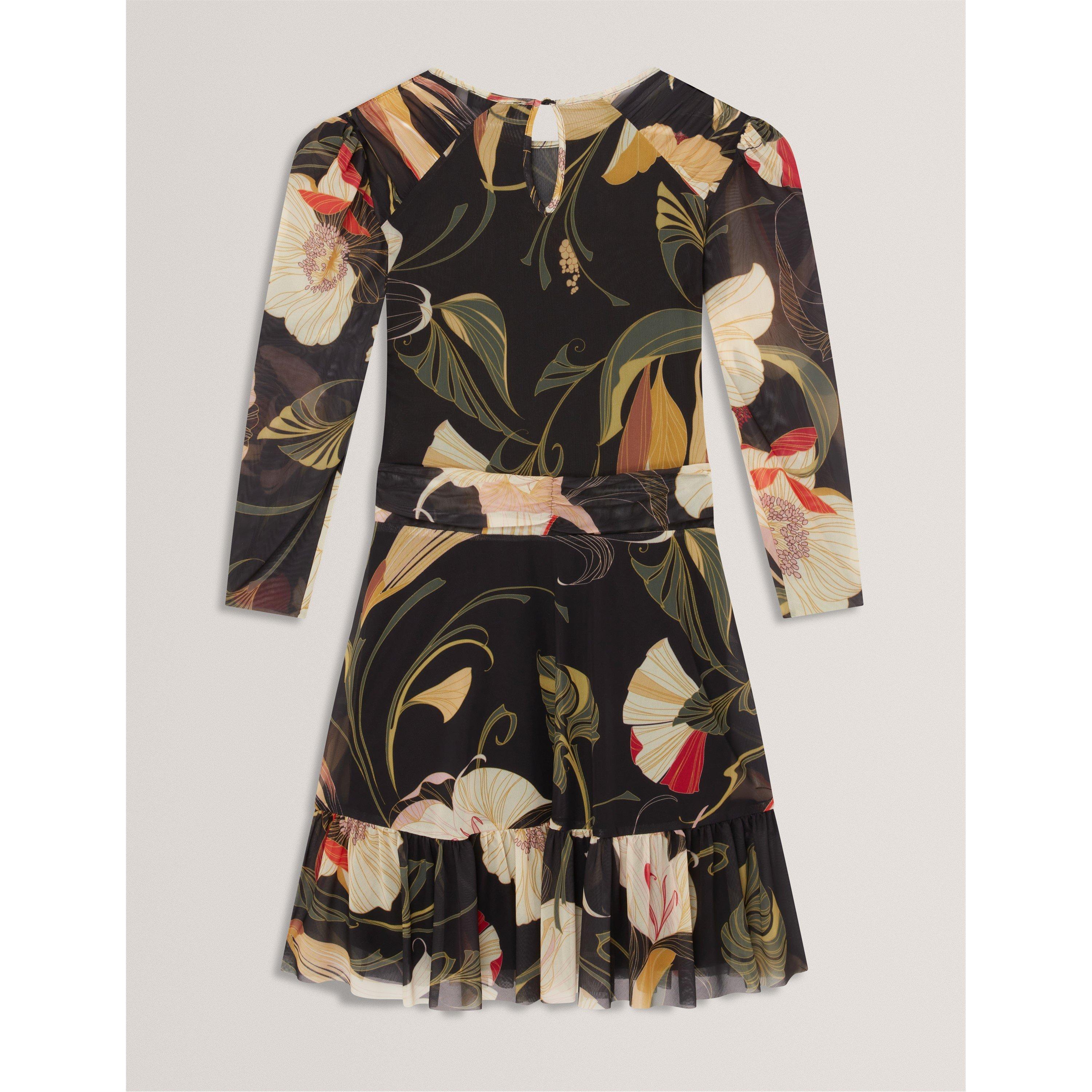 Black - Ted Baker - Women's Mesh Mini Dress - 2