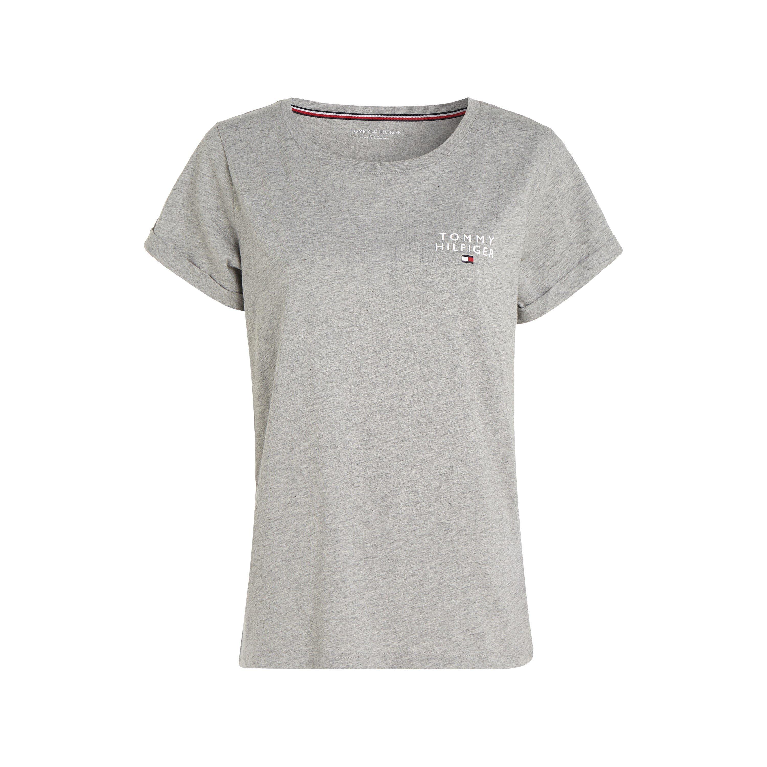 Grau Heather - Tommy Hilfiger - Logo Lounge T-shirt - 1